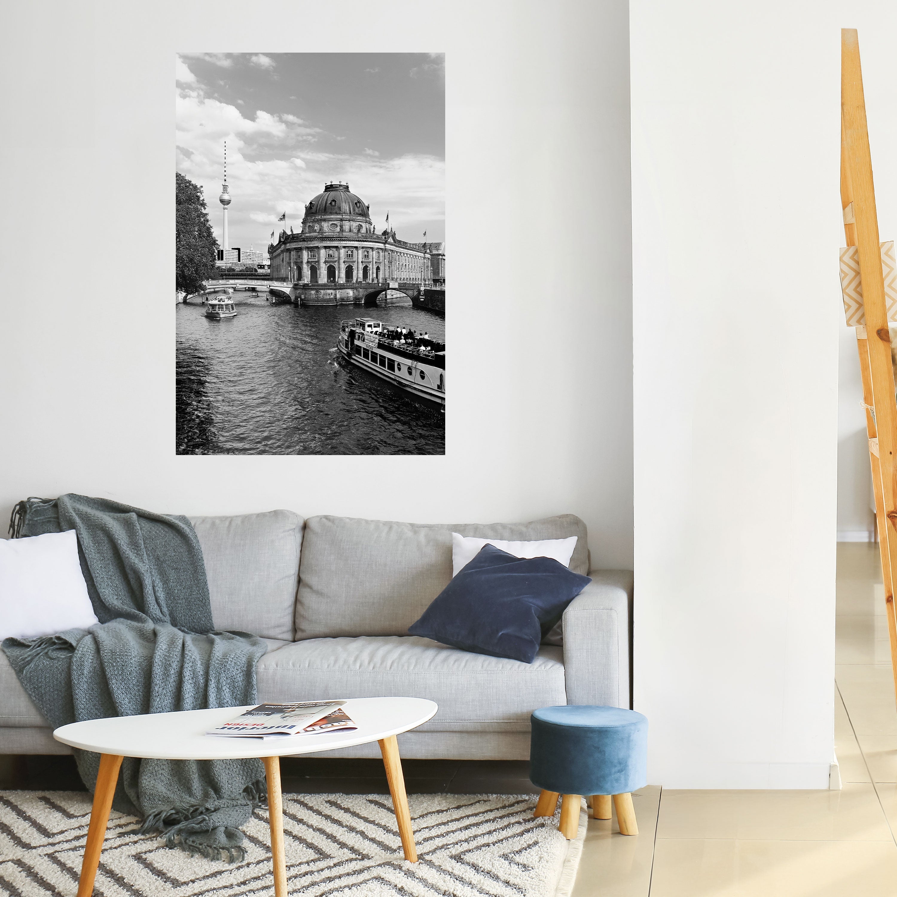 GHOSTS OF HISTORY Peel and Stick Vertical Poster