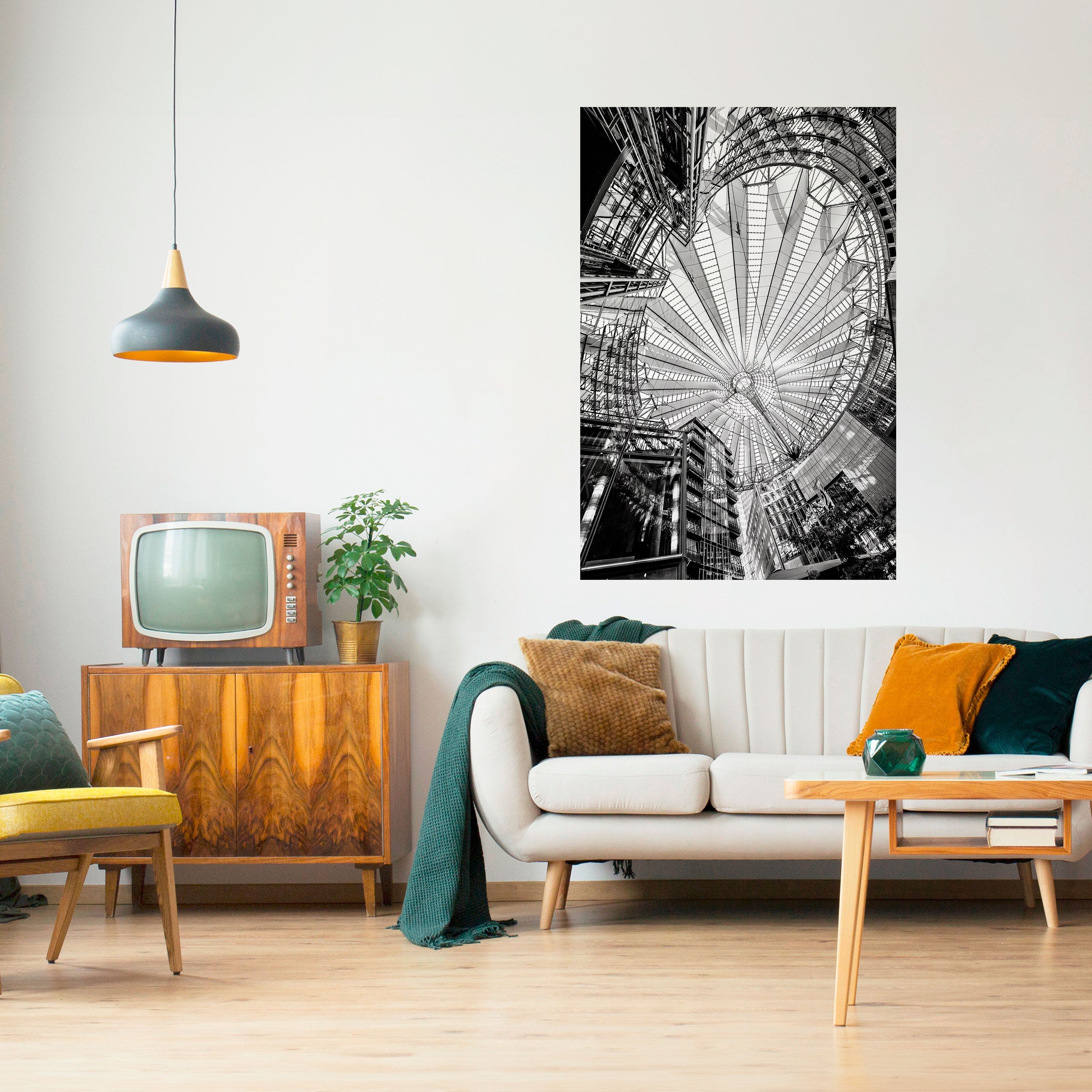 CEILING OF DREAMS Peel and Stick Vertical Poster