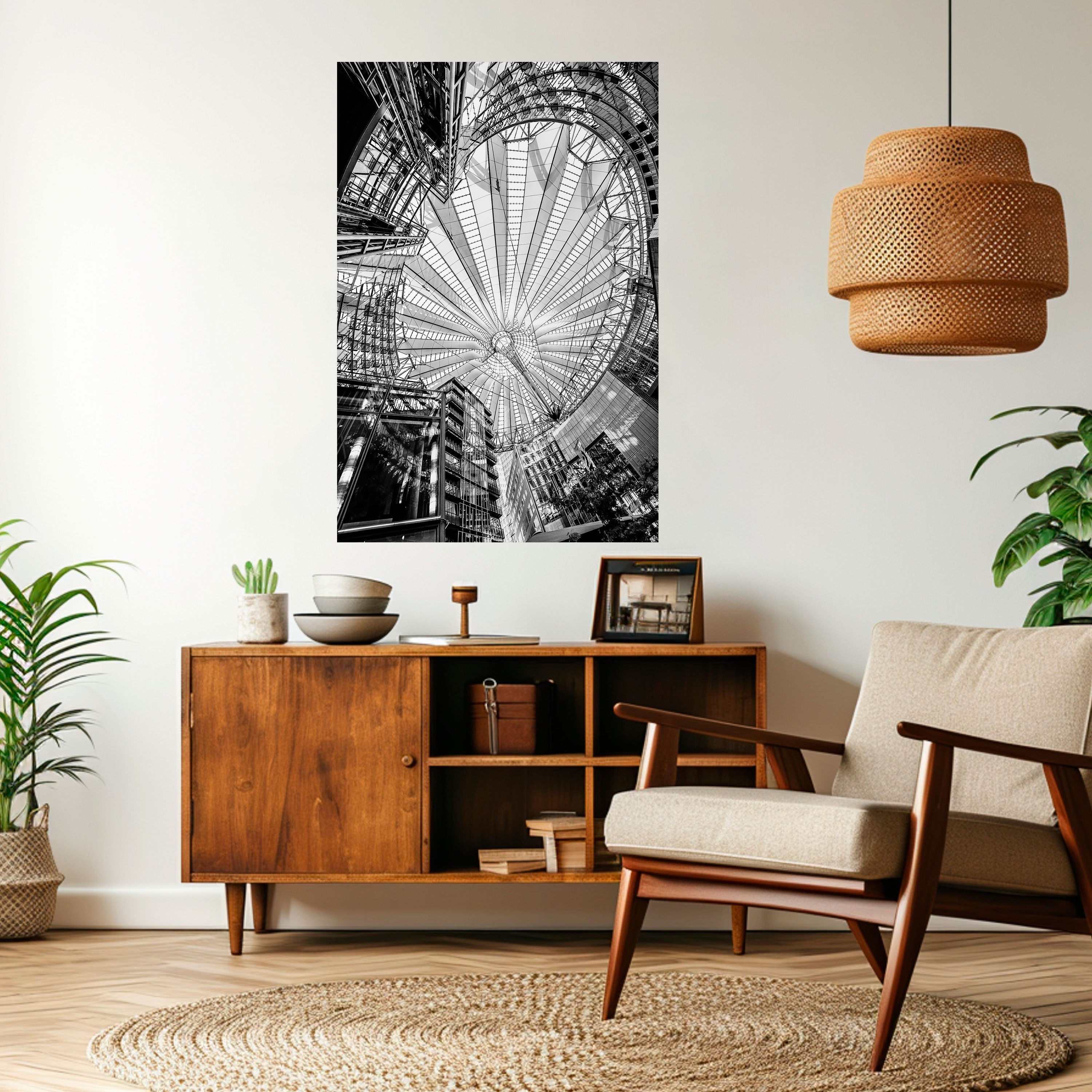 CEILING OF DREAMS Peel and Stick Vertical Poster