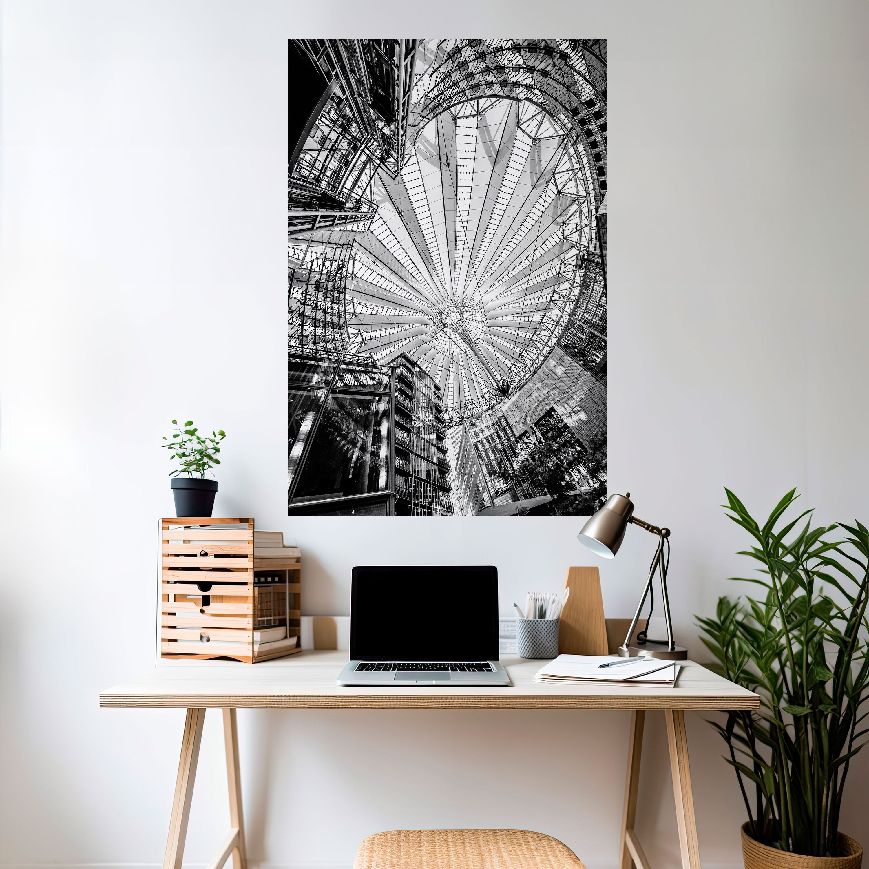 CEILING OF DREAMS Peel and Stick Vertical Poster