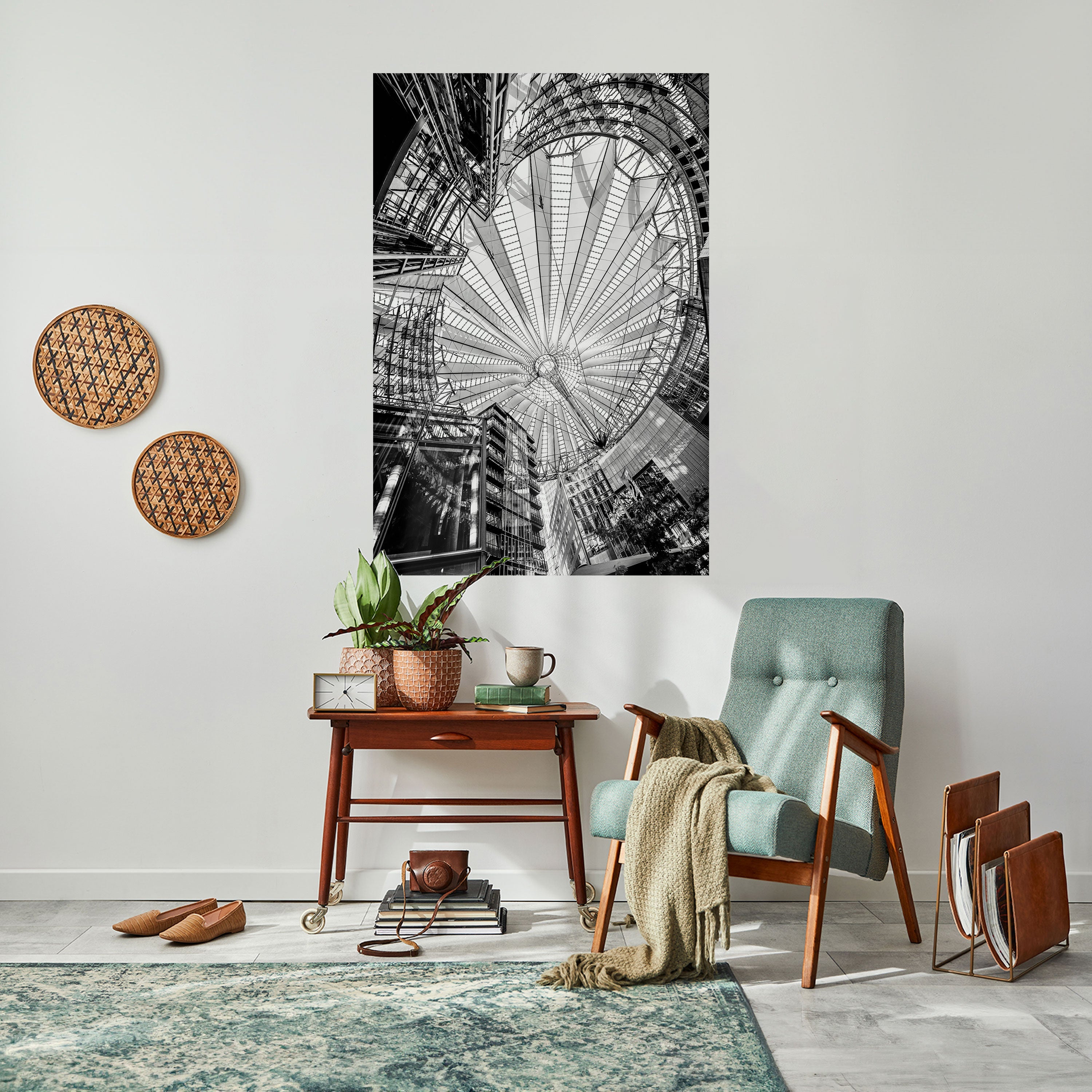 CEILING OF DREAMS Peel and Stick Vertical Poster