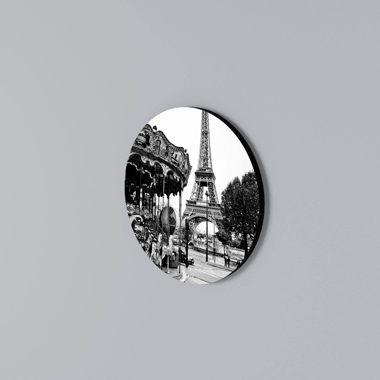 CHARMS OF THE CITY Στρογγυλός πίνακας ζωγραφικής