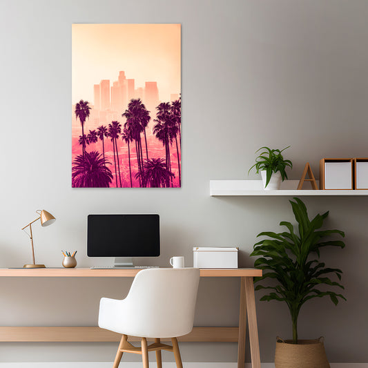 PALM SHADE DREAMSCAPE Vertical Canvas Print