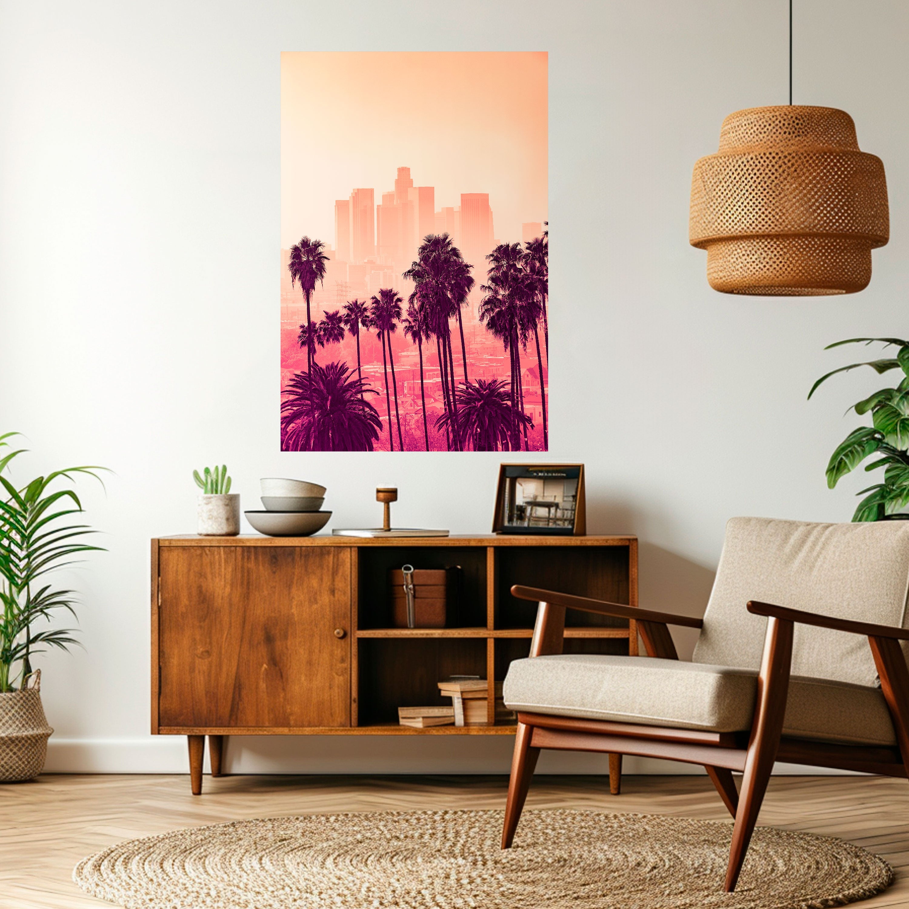 PALM SHADE DREAMSCAPE Peel and Stick Vertical Poster