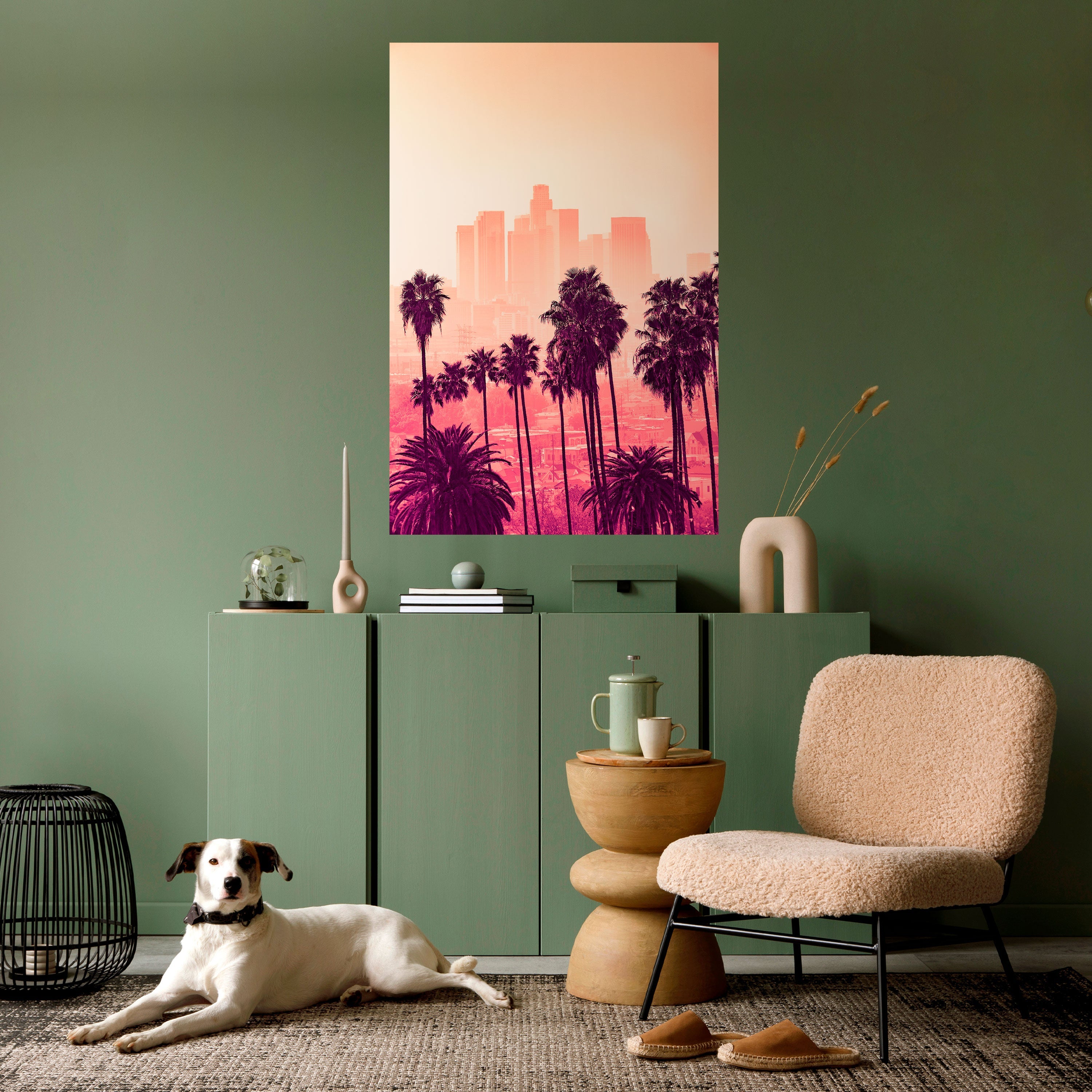 PALM SHADE DREAMSCAPE Peel and Stick Vertical Poster