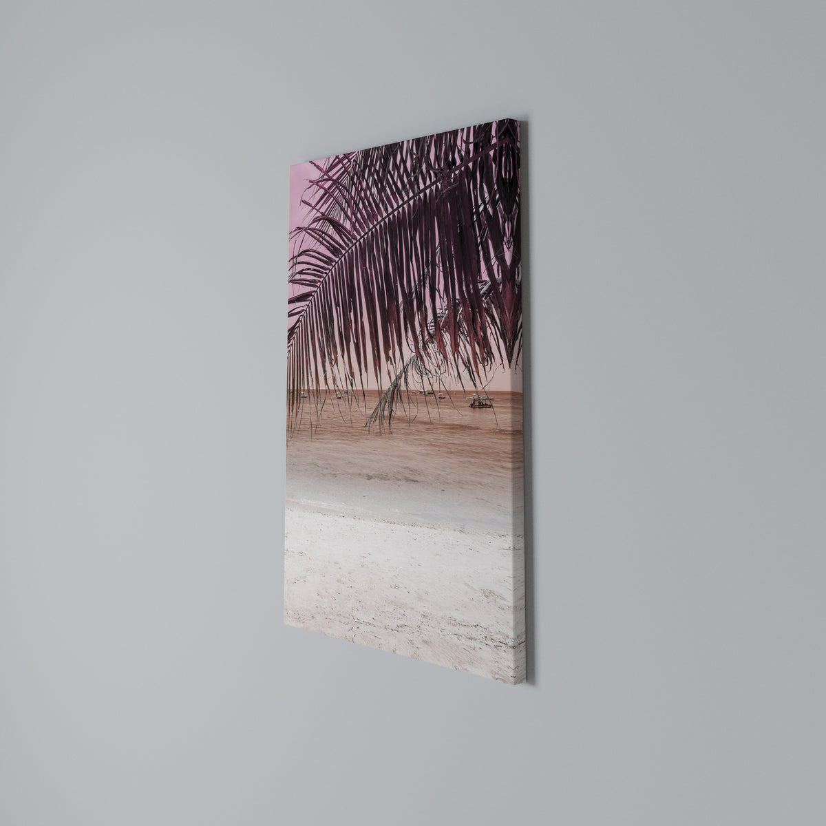 TROPICAL WHISPERS Κατακόρυφος Πίνακας σε Καμβά