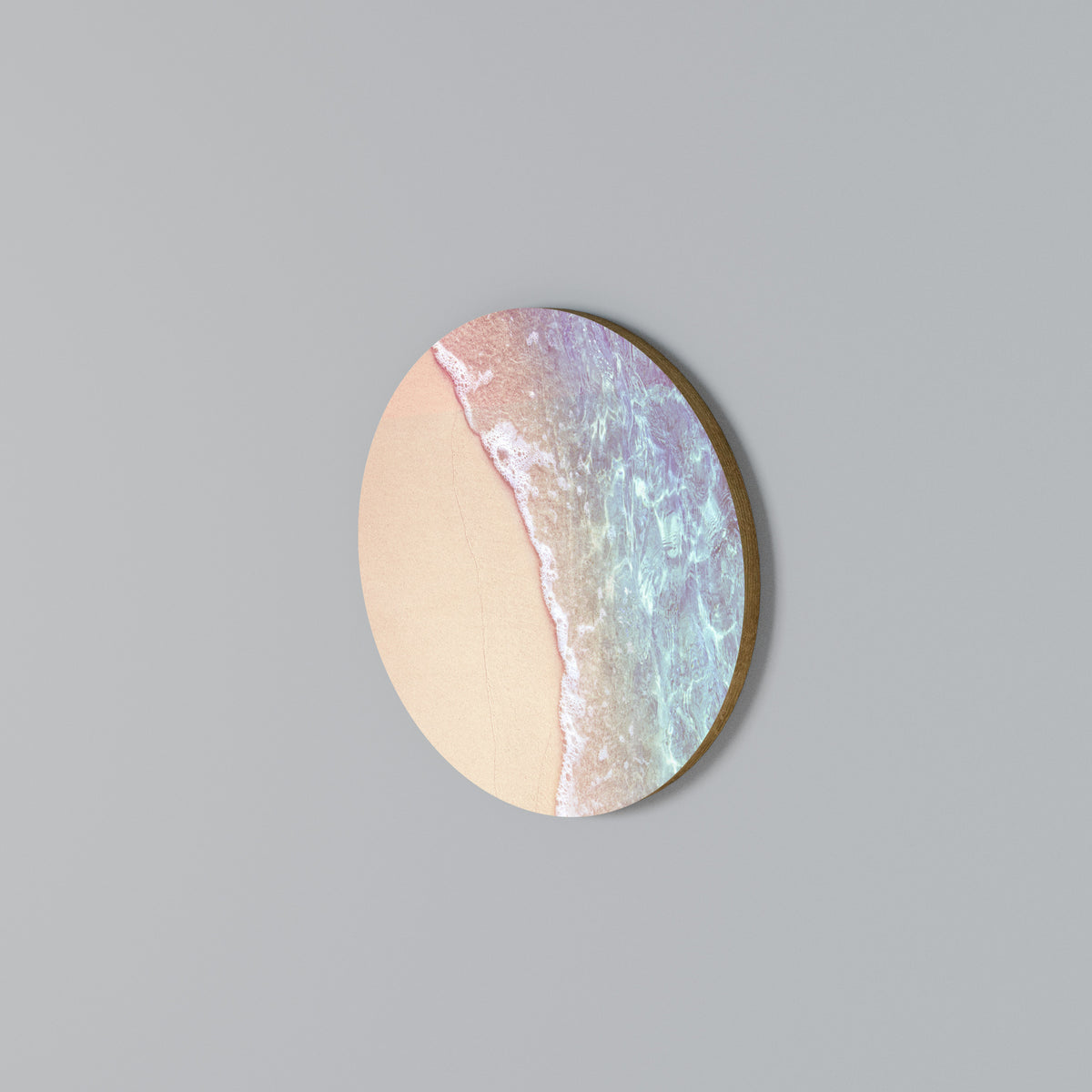 DREAMY SANDSCAPE HUES Round Wall Art