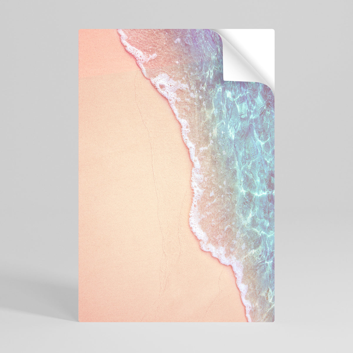 DREAMY SANDSCAPE HUES Αυτοκόλλητη Αφίσα κάθετη
