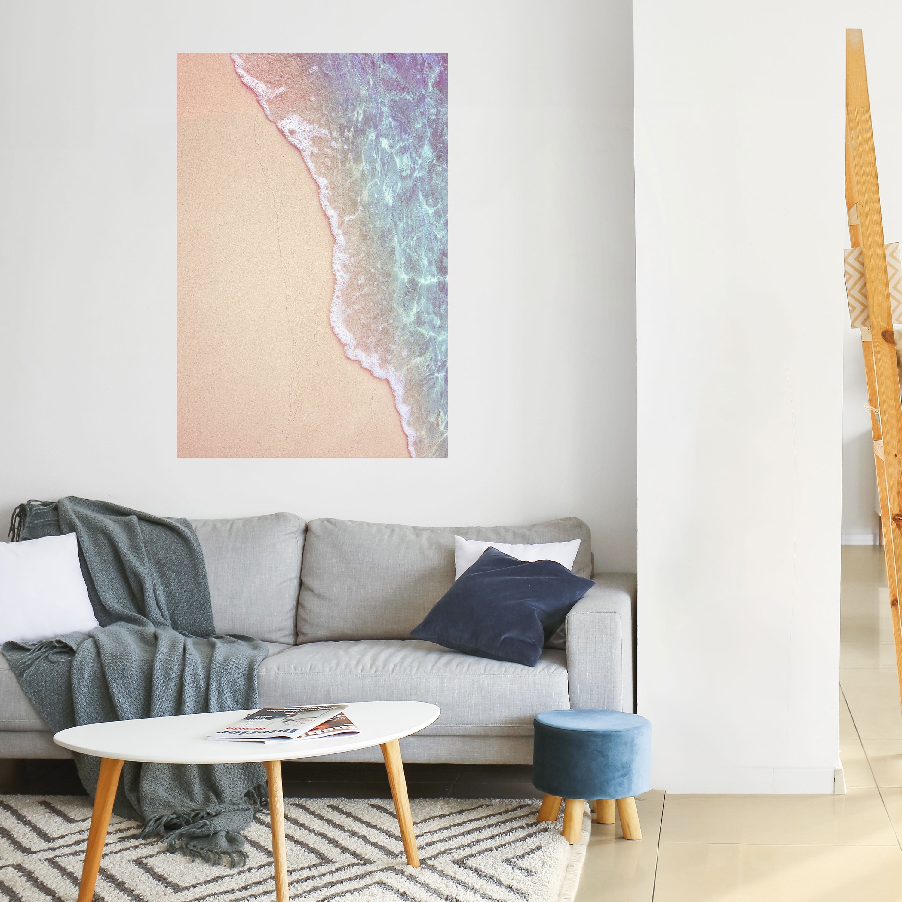 DREAMY SANDSCAPE HUES Peel and Stick Vertical Poster