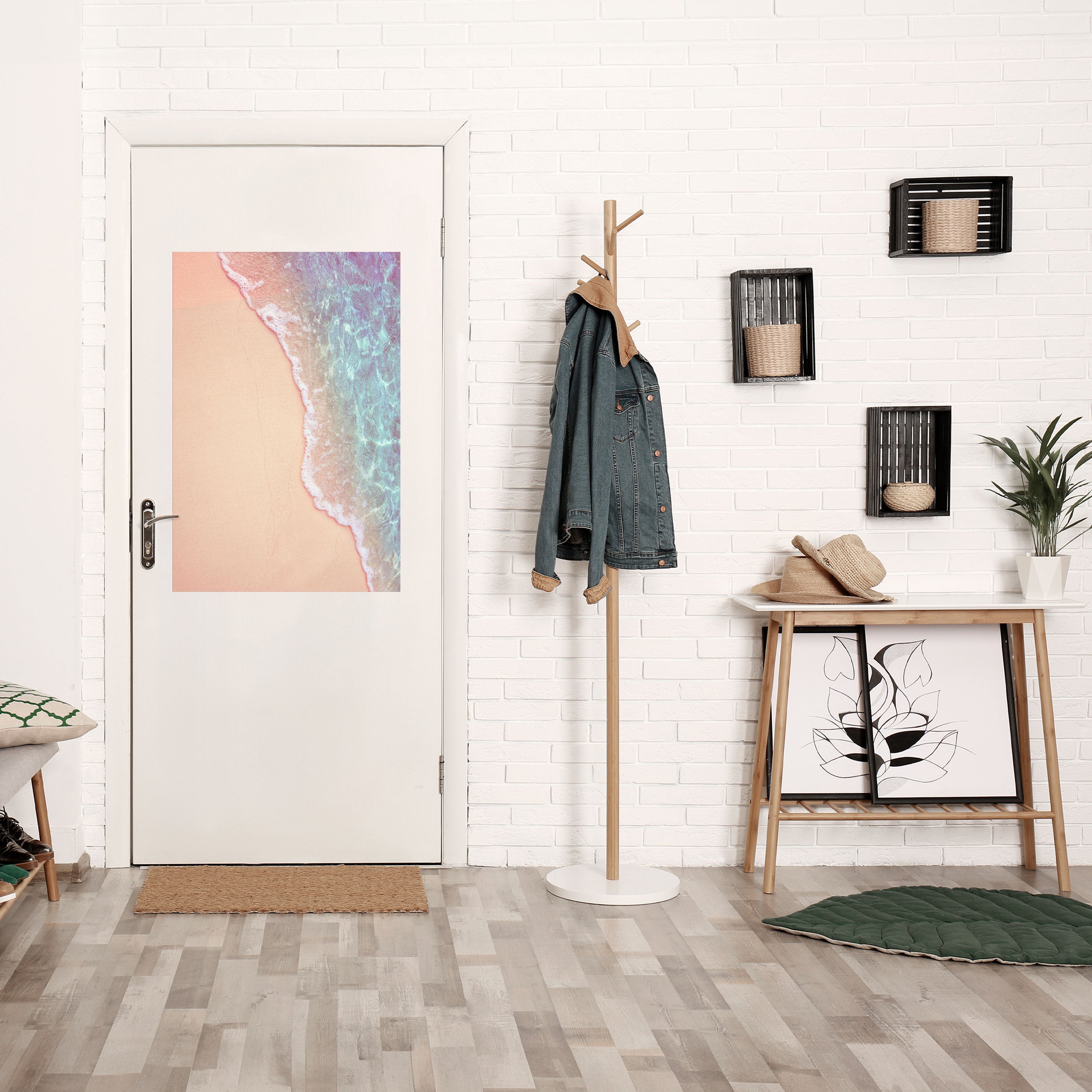 DREAMY SANDSCAPE HUES Peel and Stick Vertical Poster