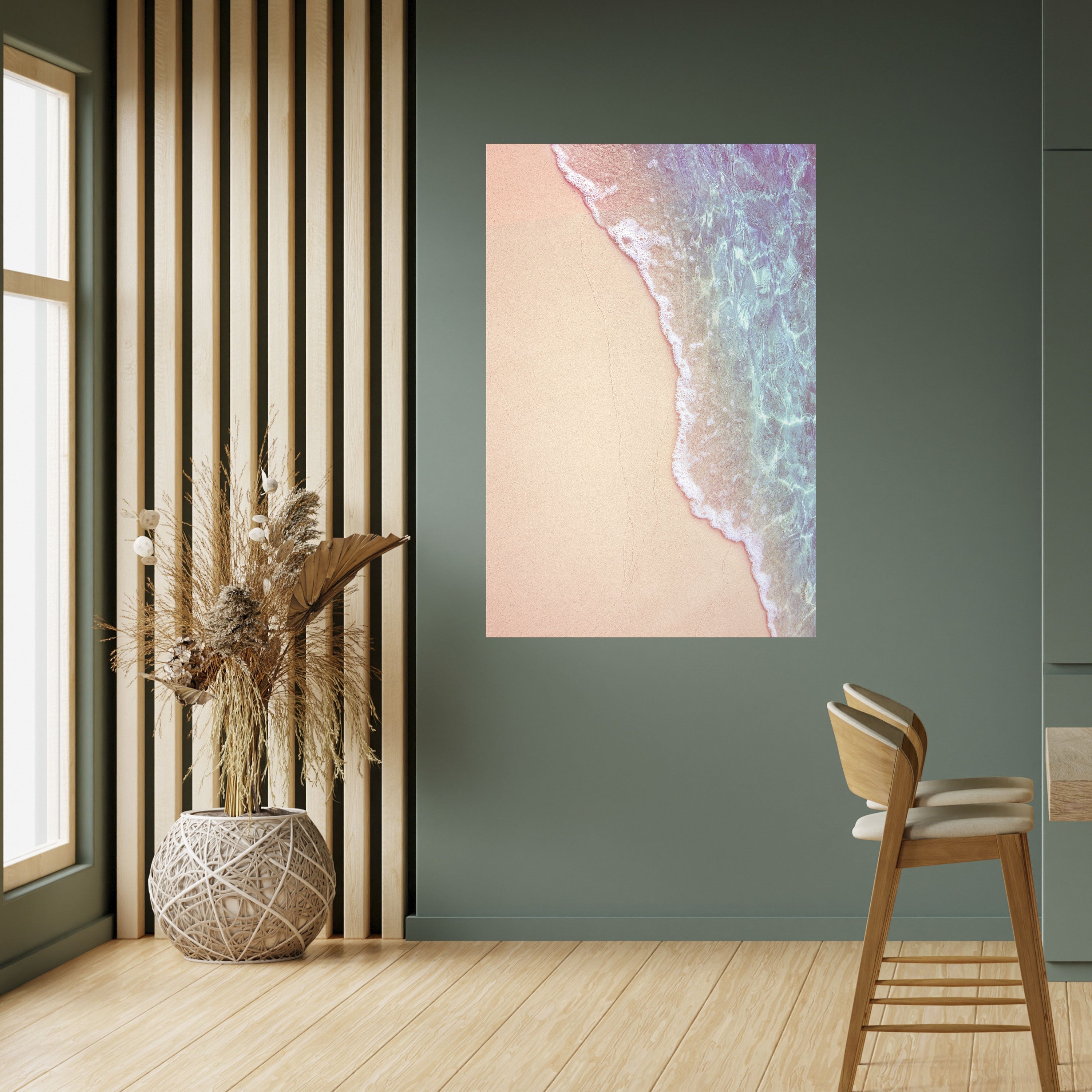 DREAMY SANDSCAPE HUES Peel and Stick Vertical Poster
