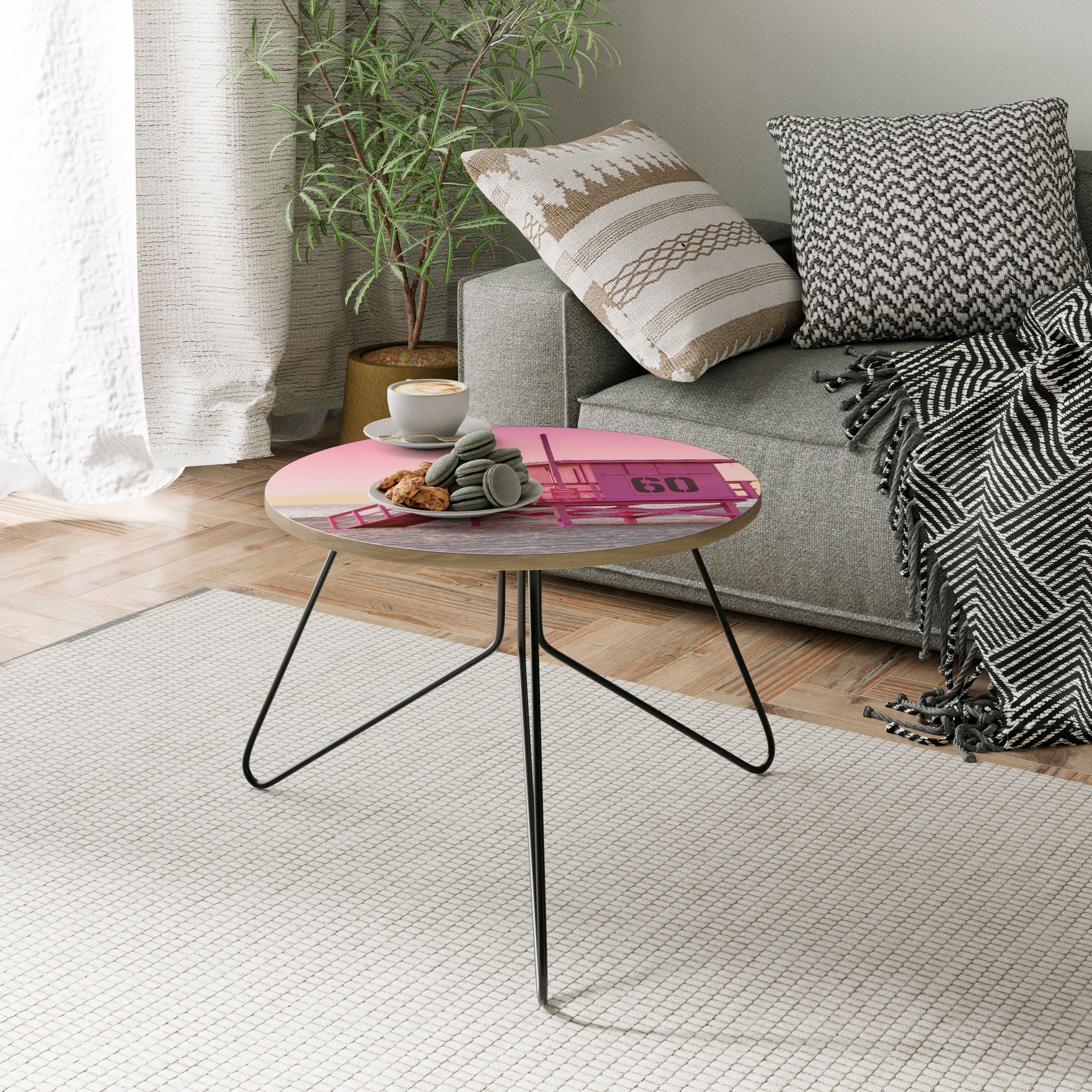 PINK PARADISE WATCH Coffee Table 60