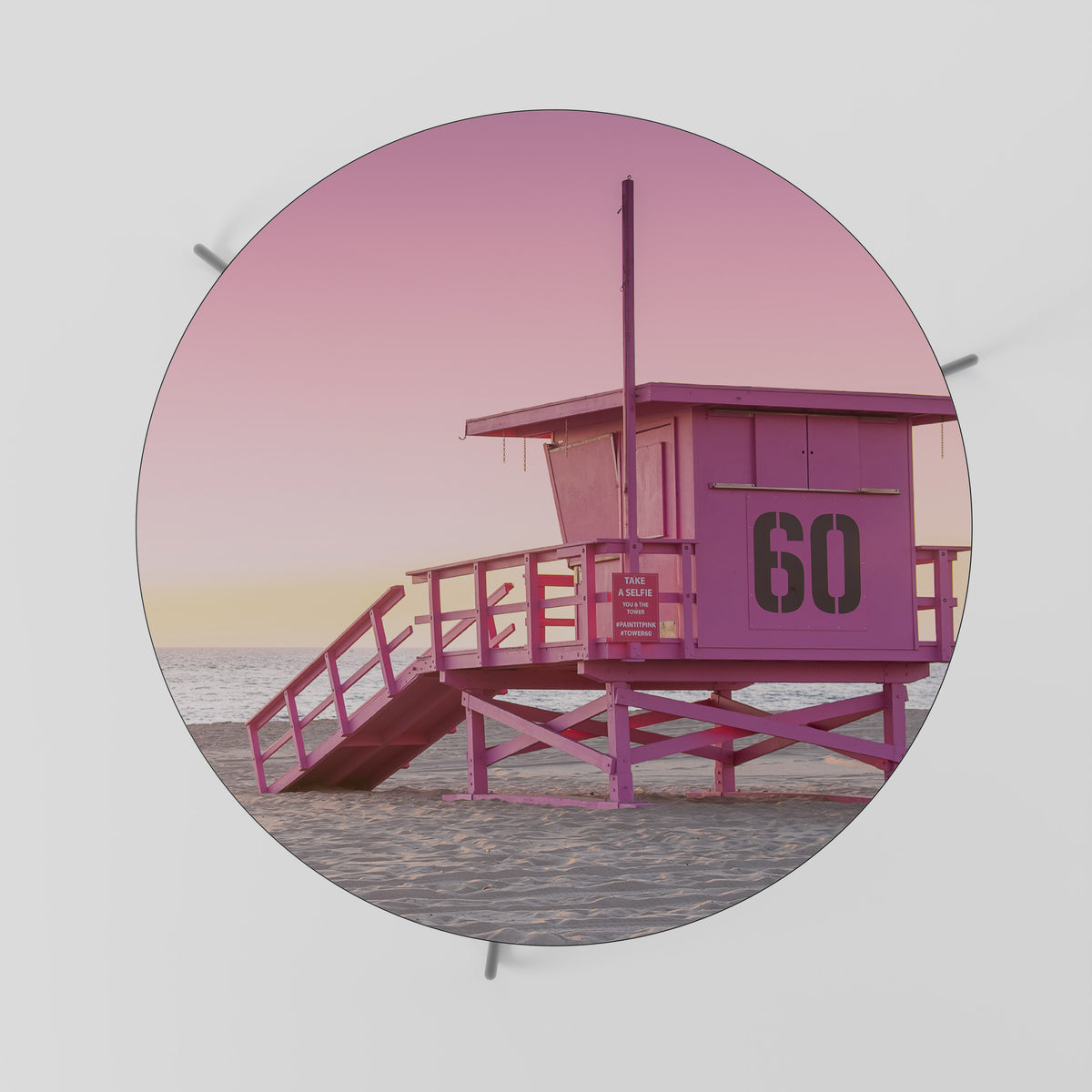 PINK PARADISE WATCH Τραπεζάκι σαλονιού