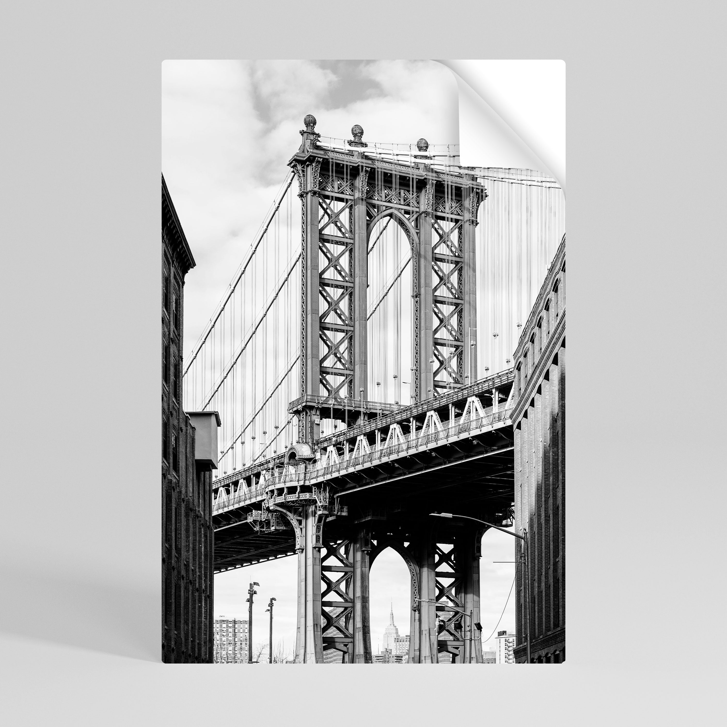 BRIDGE OF TIME Αυτοκόλλητη Αφίσα κάθετη