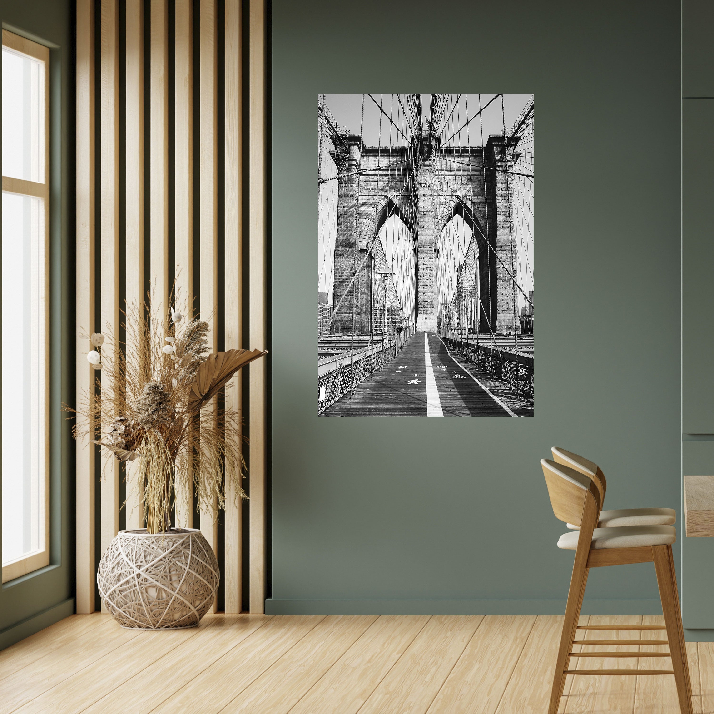 STRINGS OF HISTORY Peel and Stick Vertical Poster