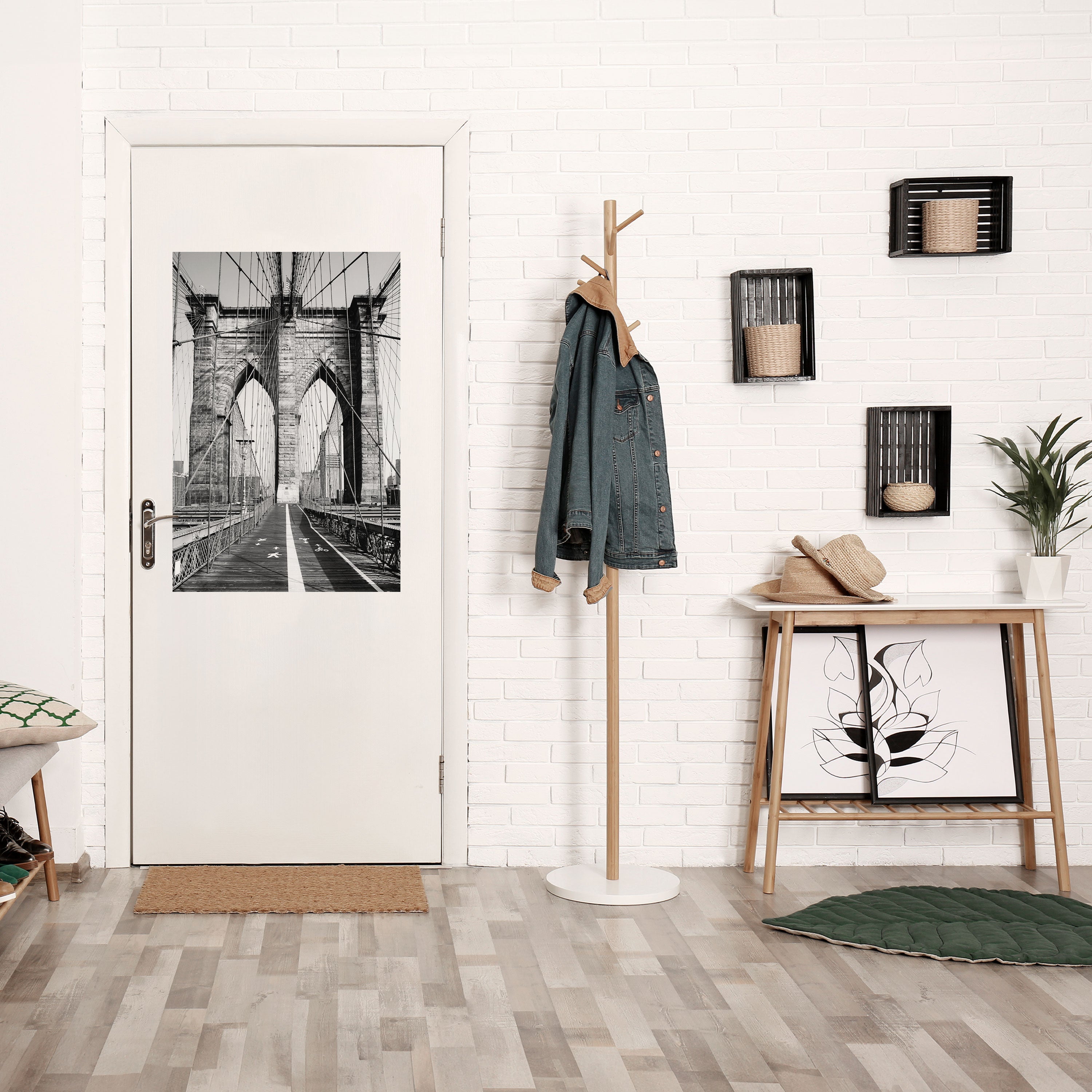 STRINGS OF HISTORY Peel and Stick Vertical Poster