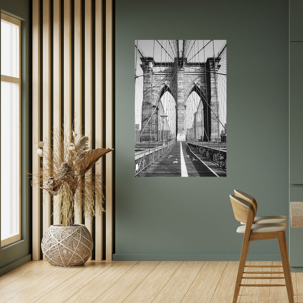 STRINGS OF HISTORY Peel and Stick Vertical Poster