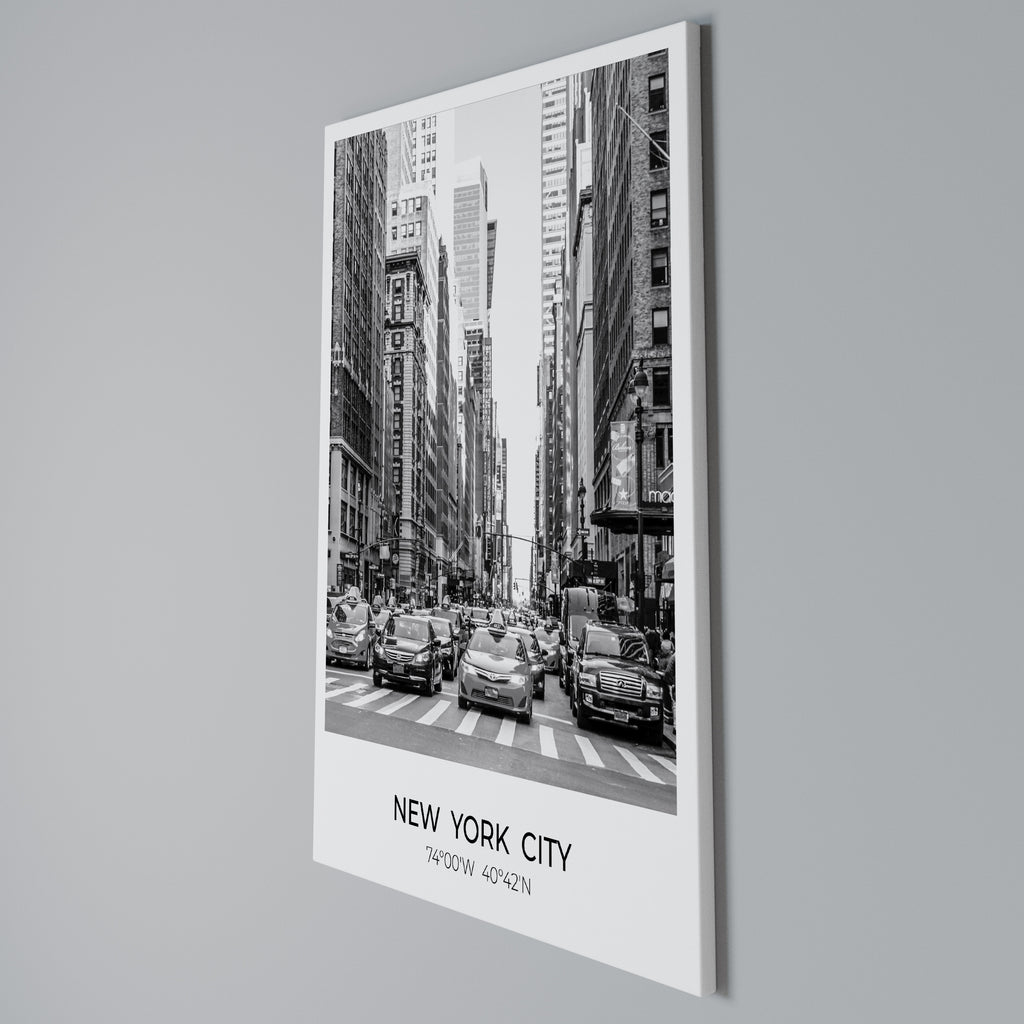 TIMELESS NEW YORK VIBES Κατακόρυφος Πίνακας σε Καμβά