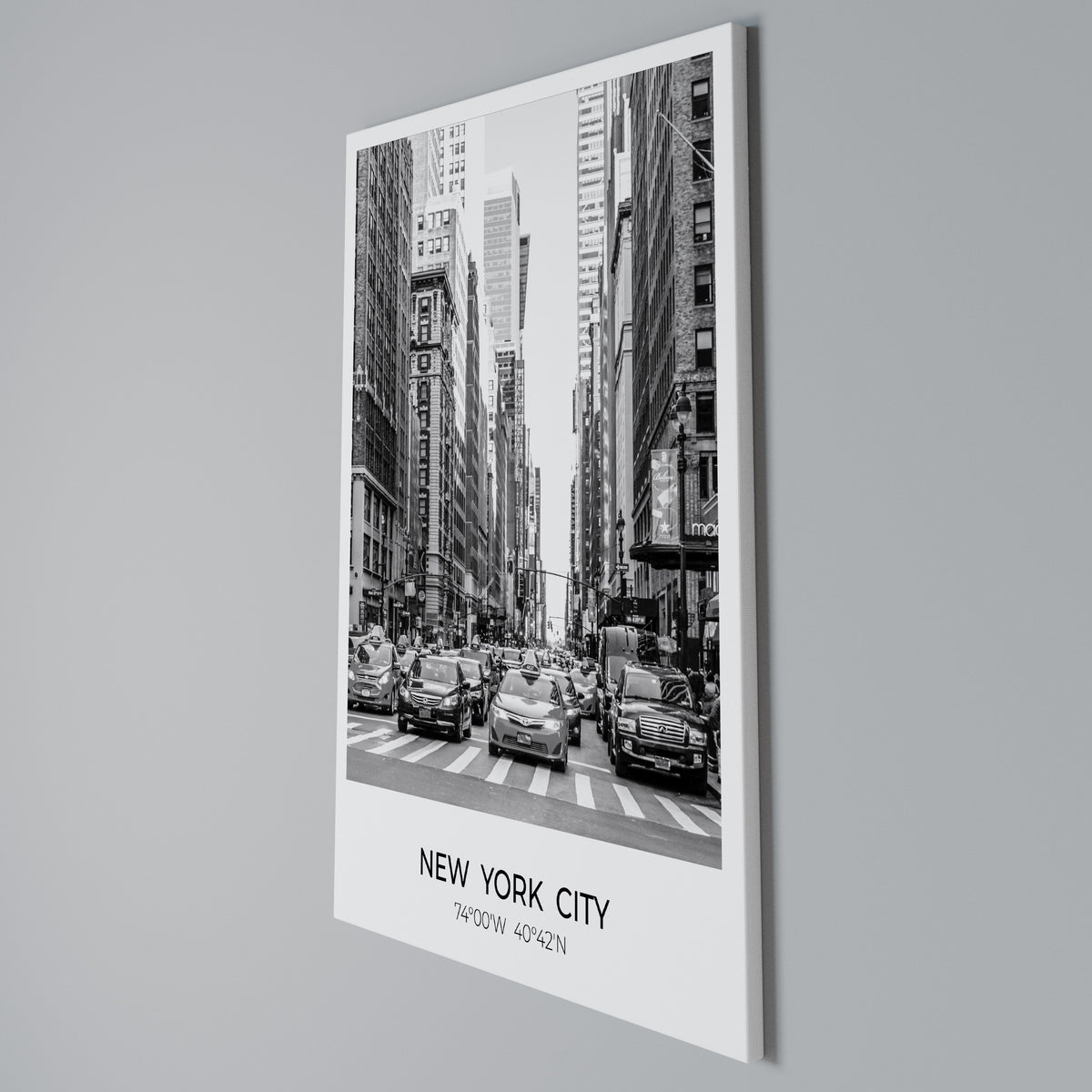 TIMELESS NEW YORK VIBES Κατακόρυφος Πίνακας σε Καμβά