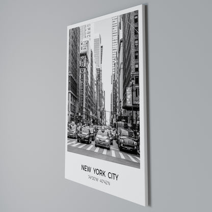 TIMELESS NEW YORK VIBES Κατακόρυφος Πίνακας σε Καμβά