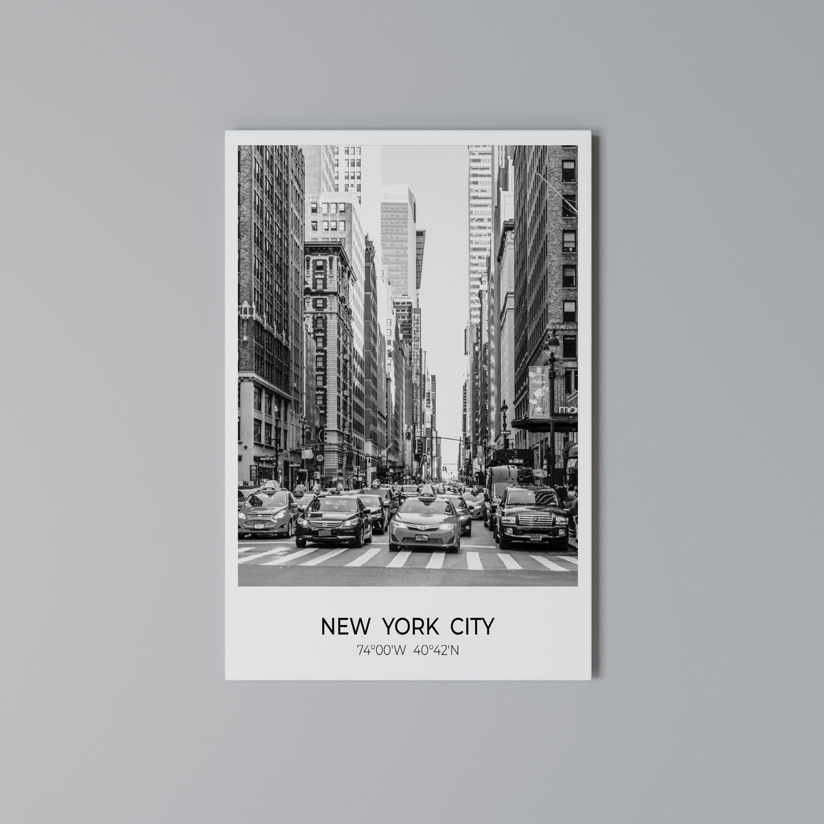 TIMELESS NEW YORK VIBES Κατακόρυφος Πίνακας σε Καμβά