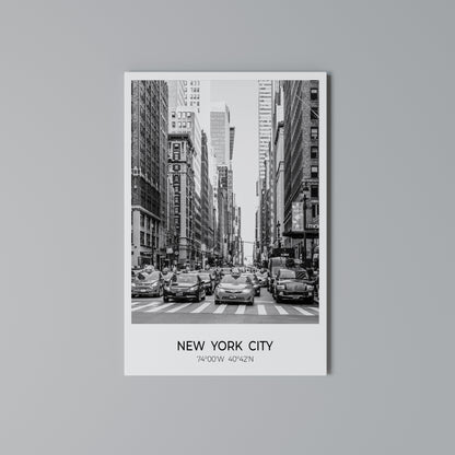 TIMELESS NEW YORK VIBES Κατακόρυφος Πίνακας σε Καμβά
