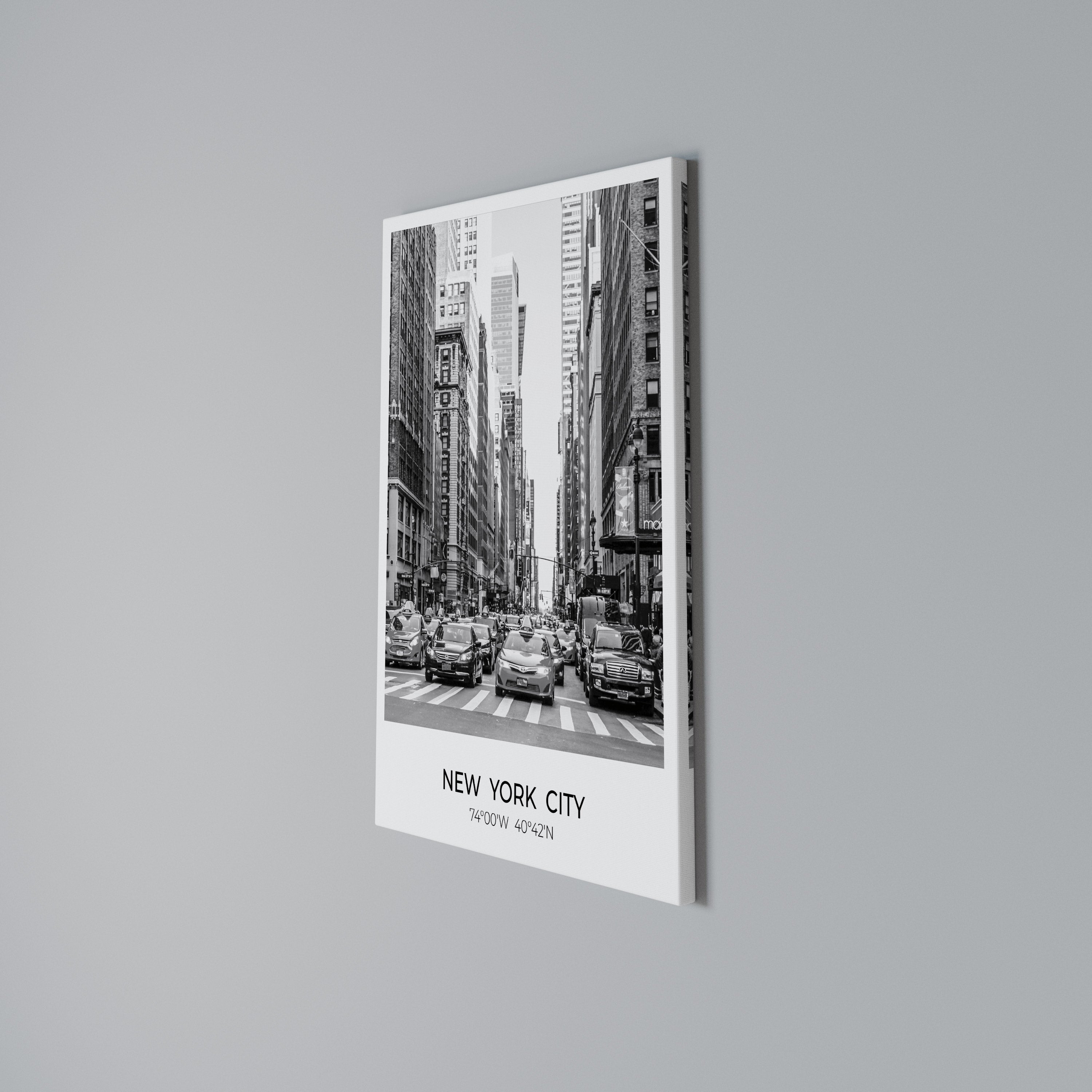 TIMELESS NEW YORK VIBES Κατακόρυφος Πίνακας σε Καμβά