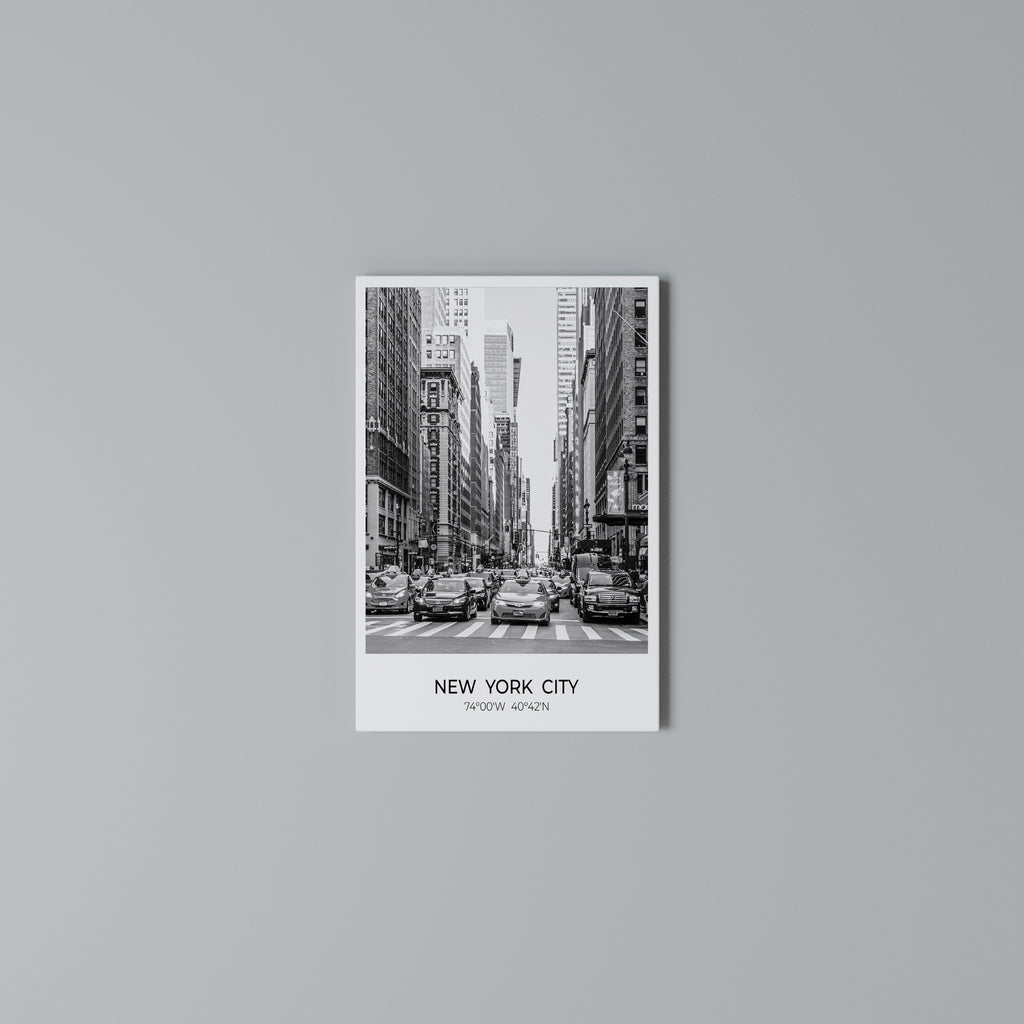 TIMELESS NEW YORK VIBES Κατακόρυφος Πίνακας σε Καμβά