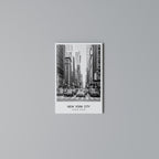 TIMELESS NEW YORK VIBES Κατακόρυφος Πίνακας σε Καμβά