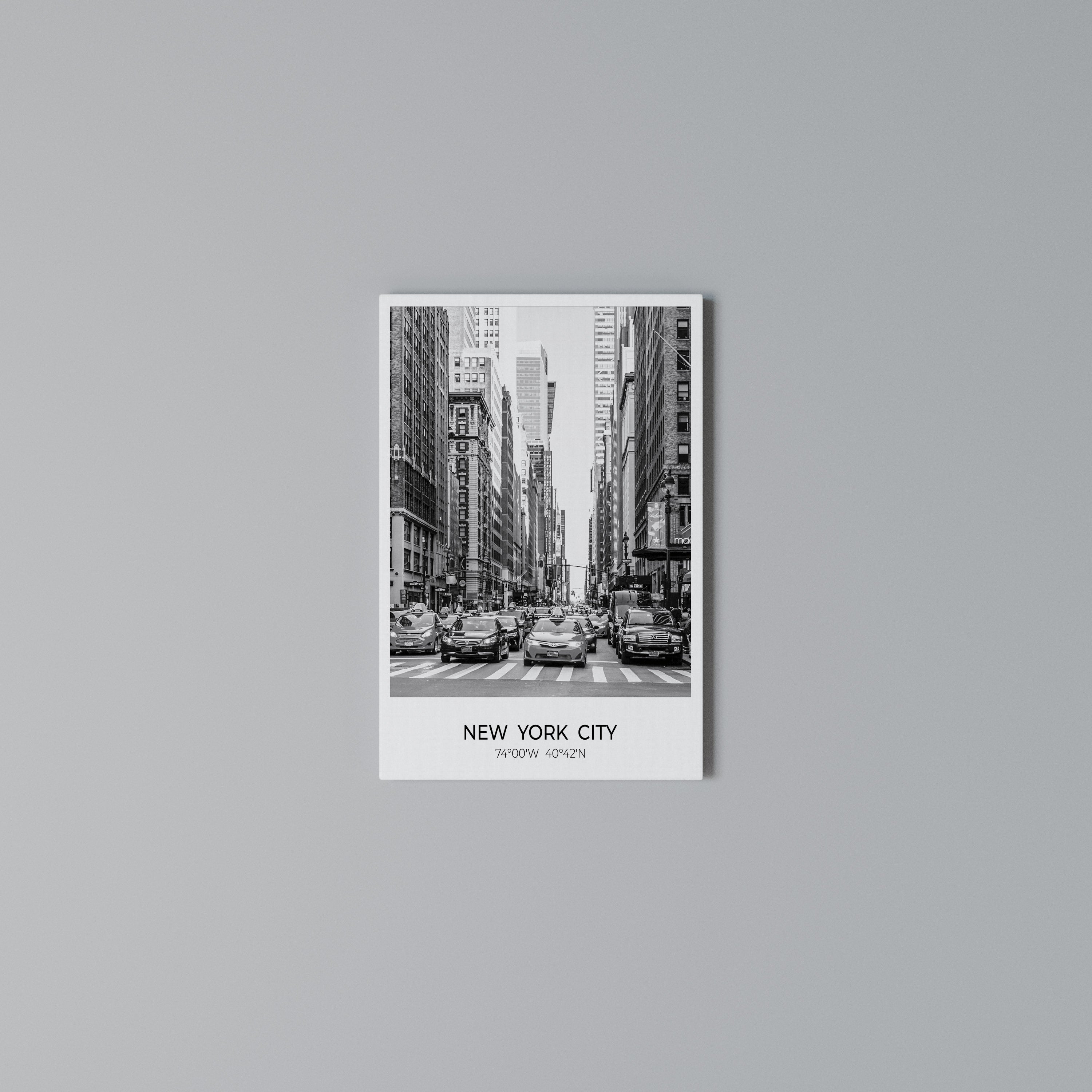 TIMELESS NEW YORK VIBES Κατακόρυφος Πίνακας σε Καμβά
