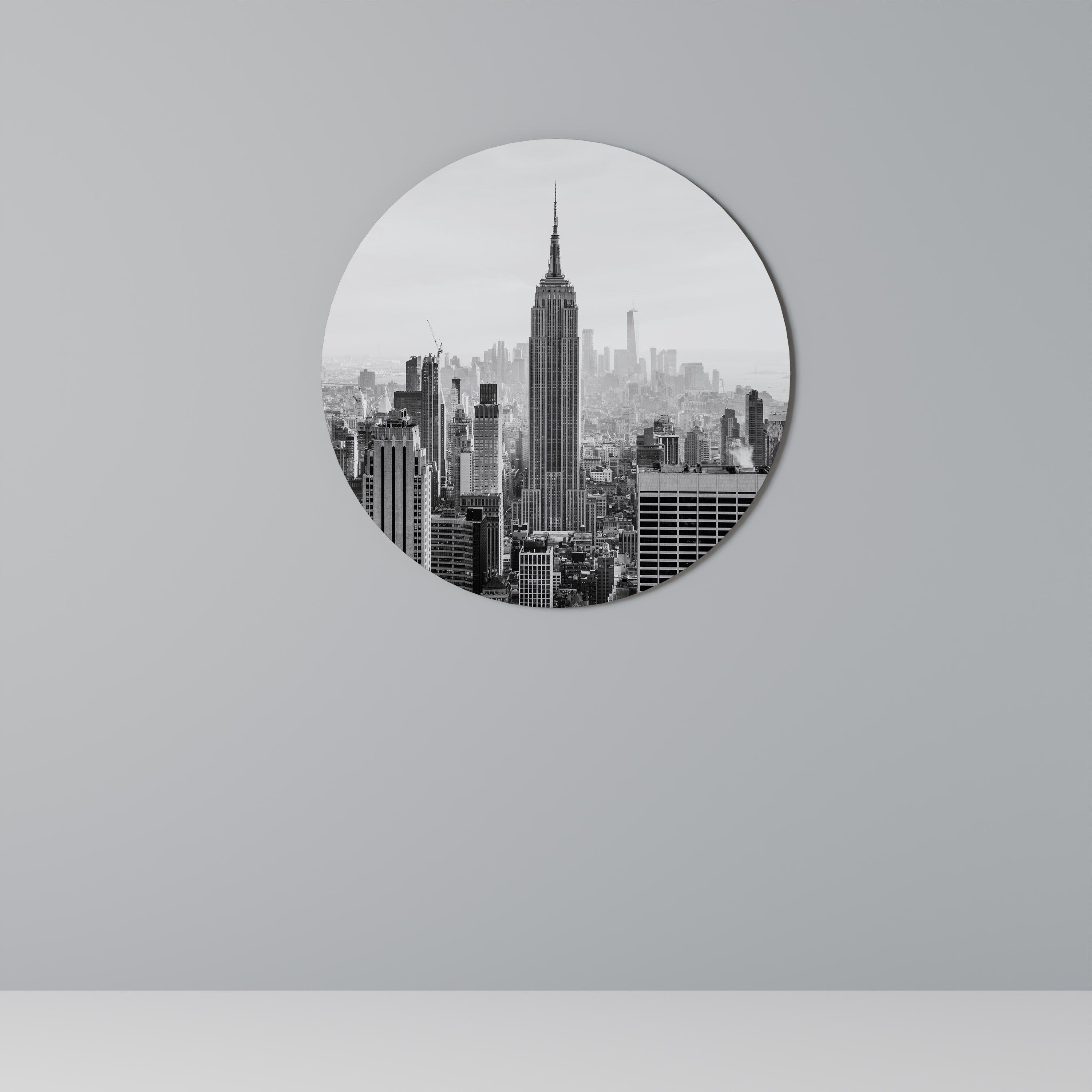 Στρογγυλή Τέχνη Τοίχου στο Empire State Building