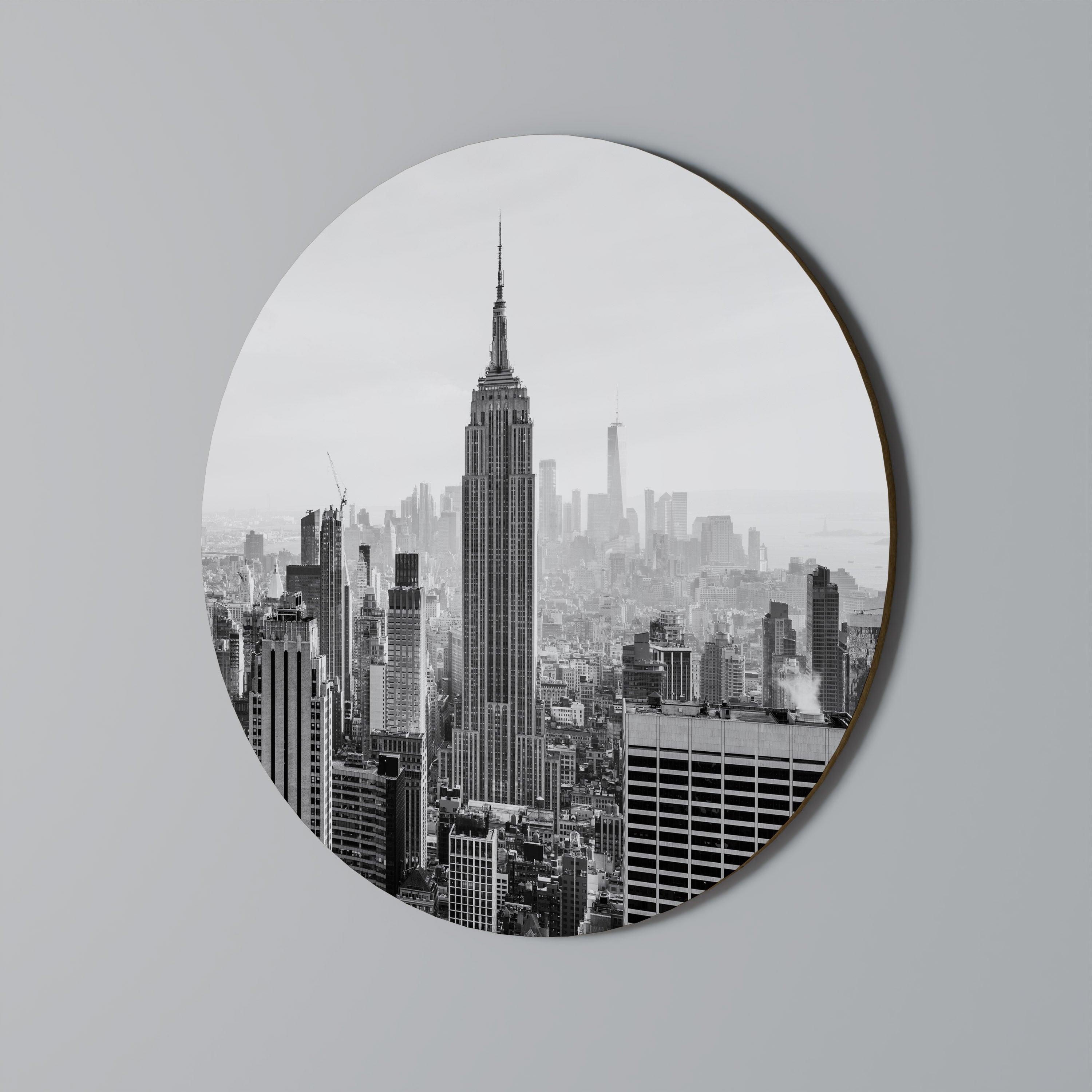 Στρογγυλή Τέχνη Τοίχου στο Empire State Building