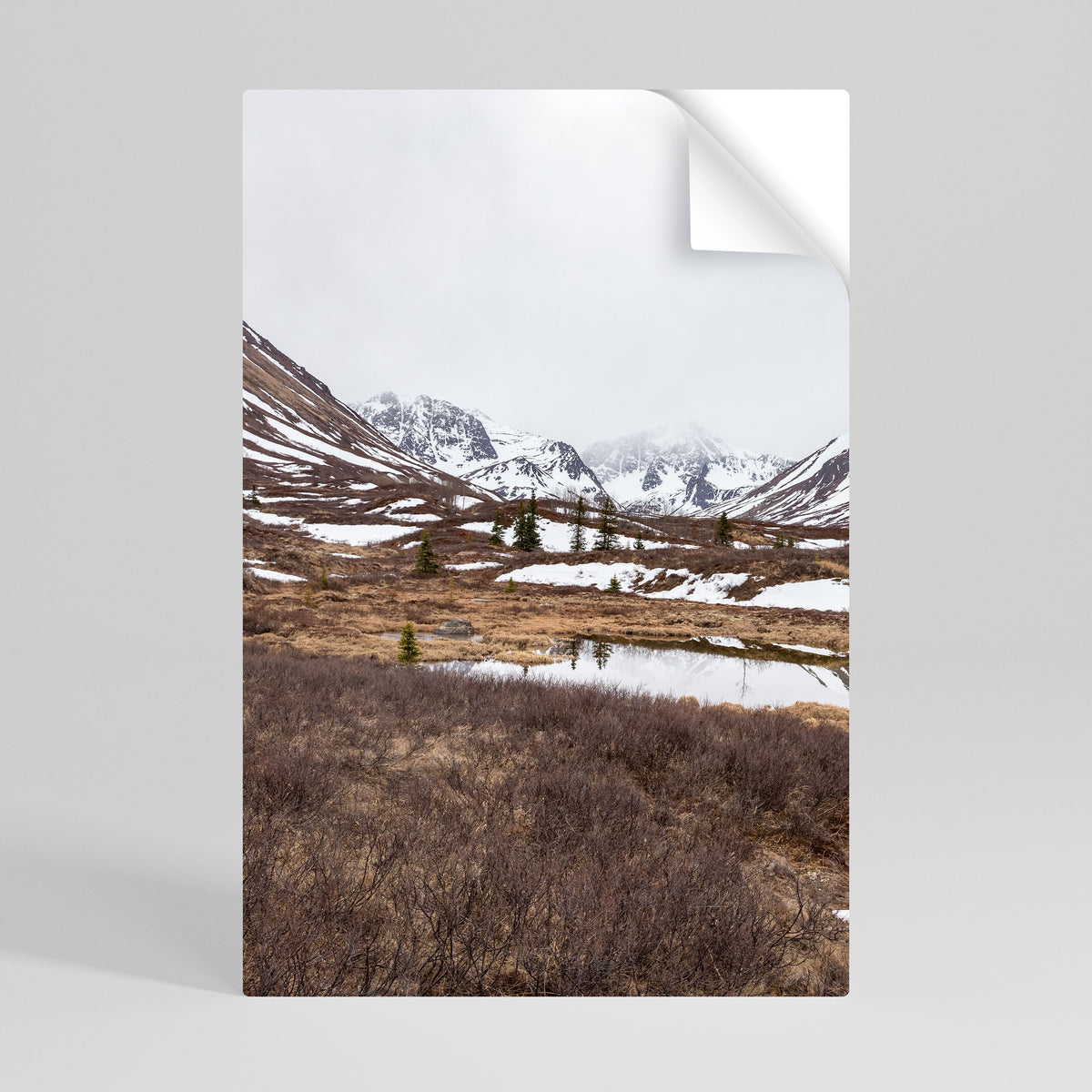 ECHOES OF WINTER Αυτοκόλλητη Αφίσα κάθετη