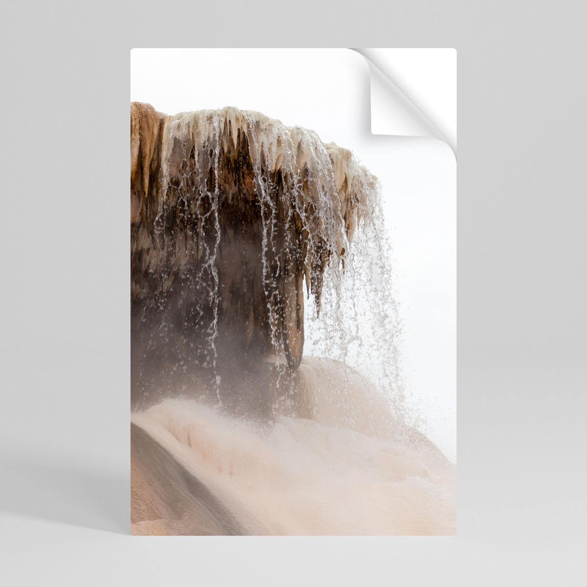 MAMMOTH HOT SPRINGS Αυτοκόλλητη Αφίσα κάθετη