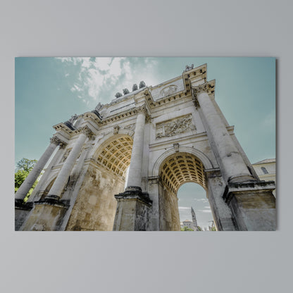 ARCHITECTURAL ELEGANCE Horizontal Canvas Print