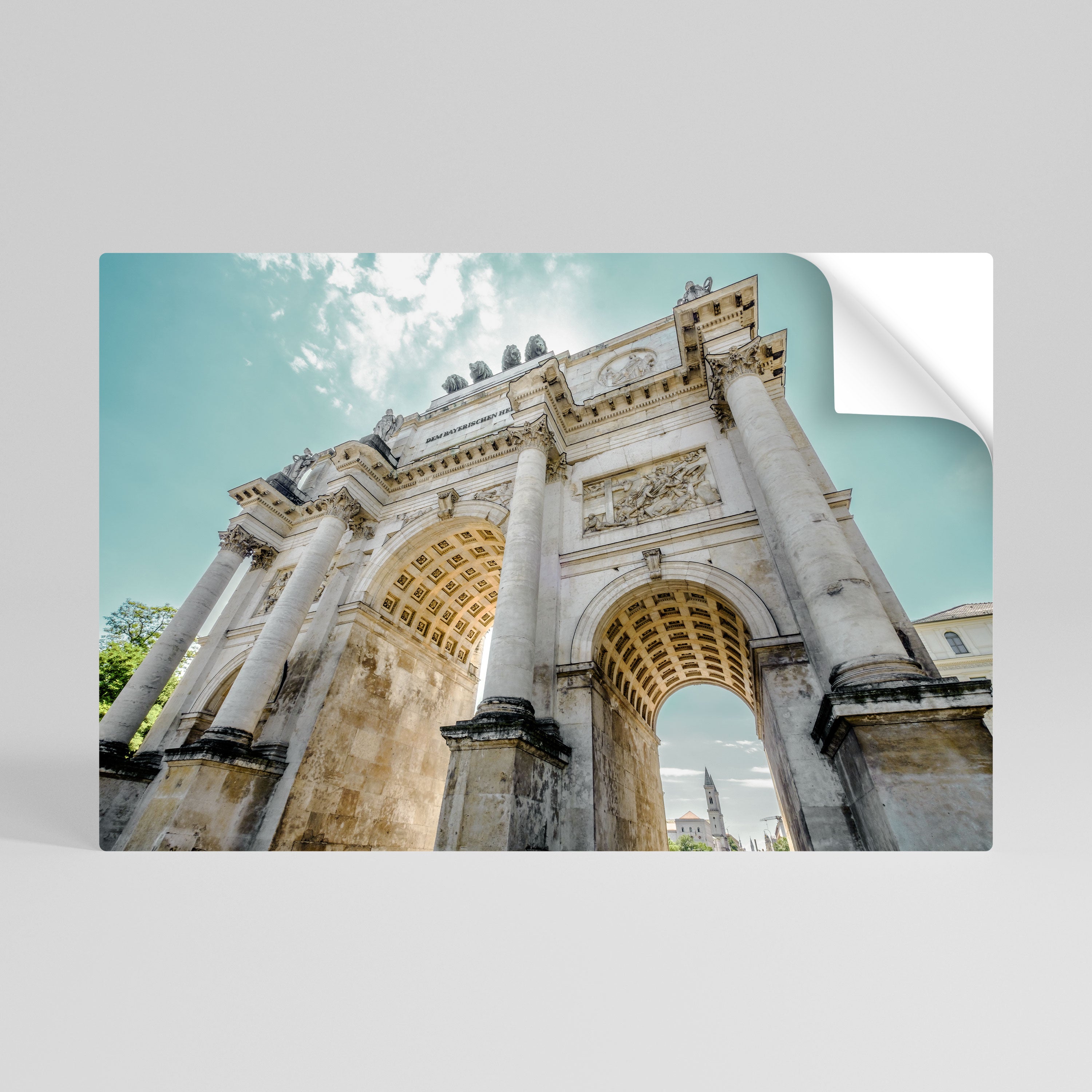 ARCHITECTURAL ELEGANCE Αυτοκόλλητη "Peel and Stick" Αφίσα οριζόντια