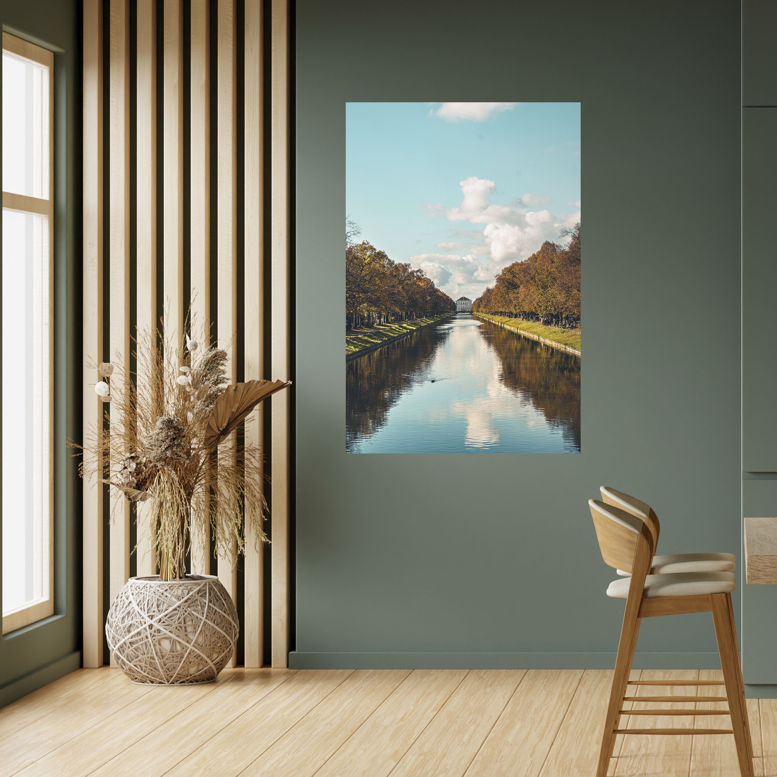 HARMONY IN STILLNESS Peel and Stick Vertical Poster
