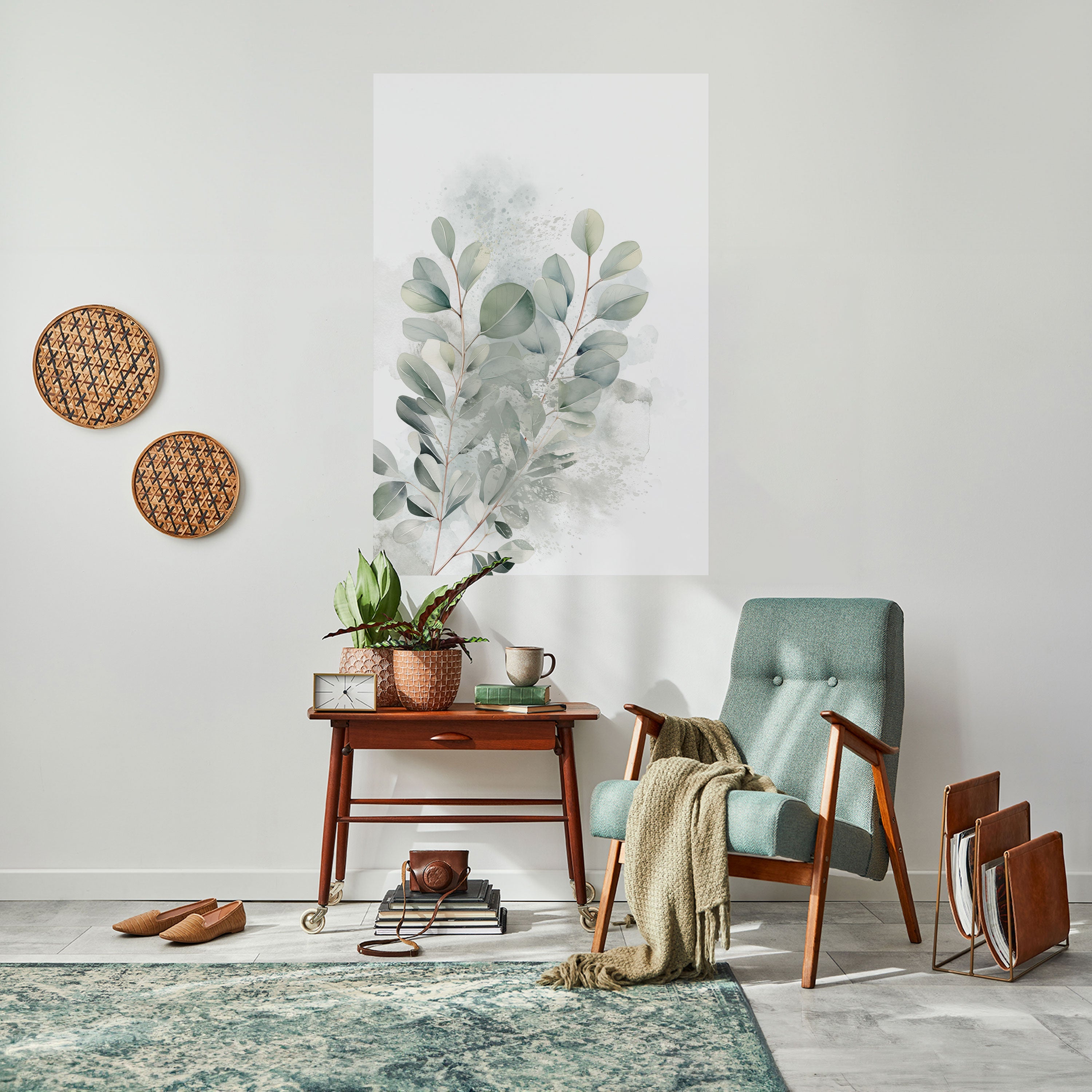DELIGHTFUL EUCALYPTUS Peel and Stick Vertical Poster
