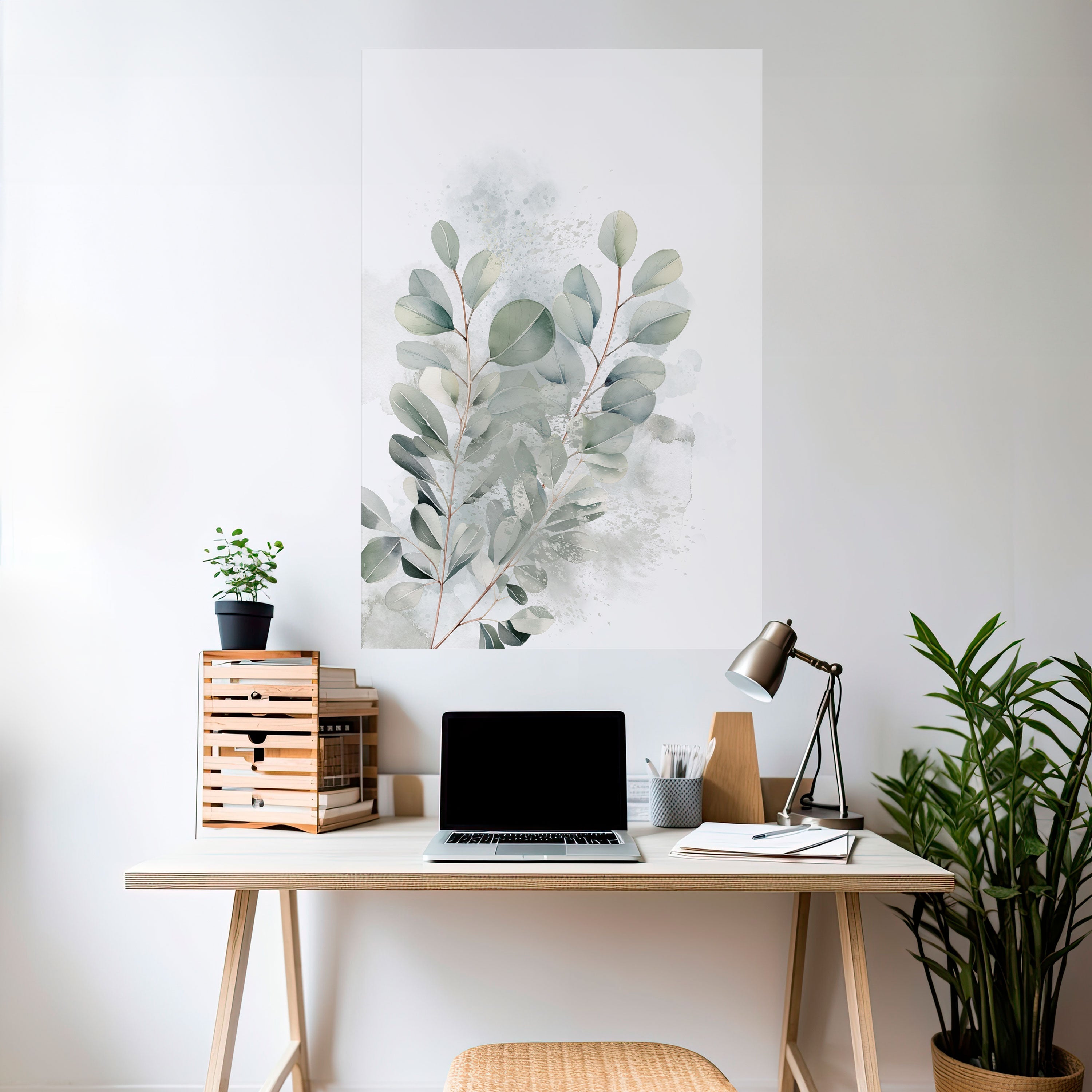 DELIGHTFUL EUCALYPTUS Peel and Stick Vertical Poster