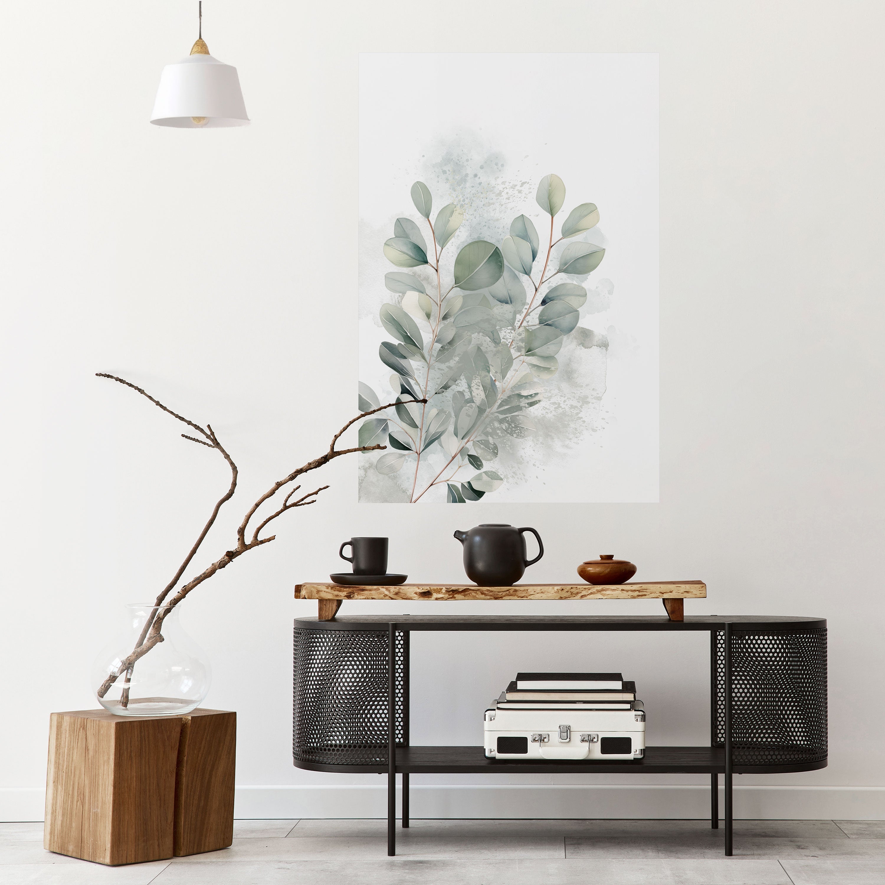 DELIGHTFUL EUCALYPTUS Peel and Stick Vertical Poster
