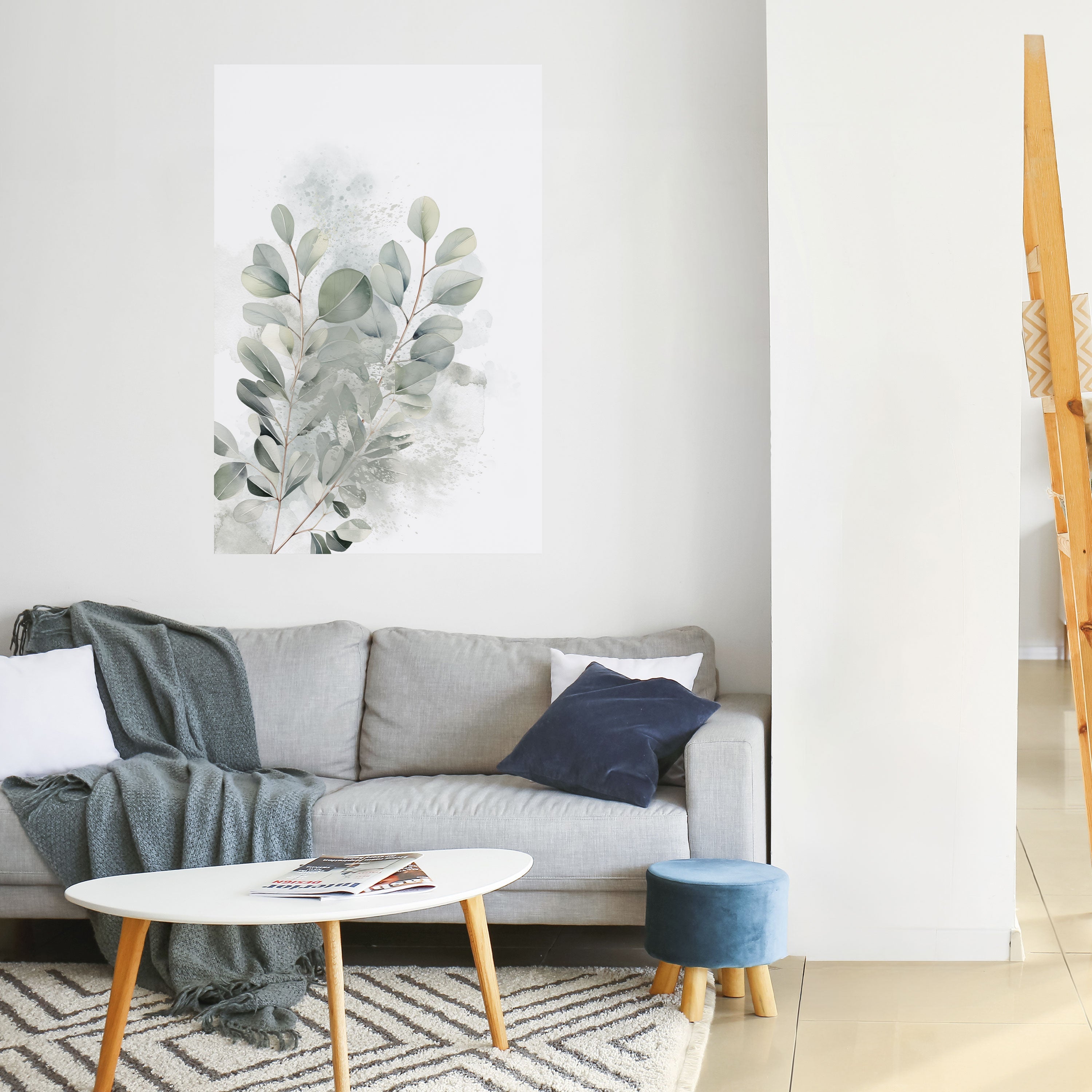 DELIGHTFUL EUCALYPTUS Peel and Stick Vertical Poster
