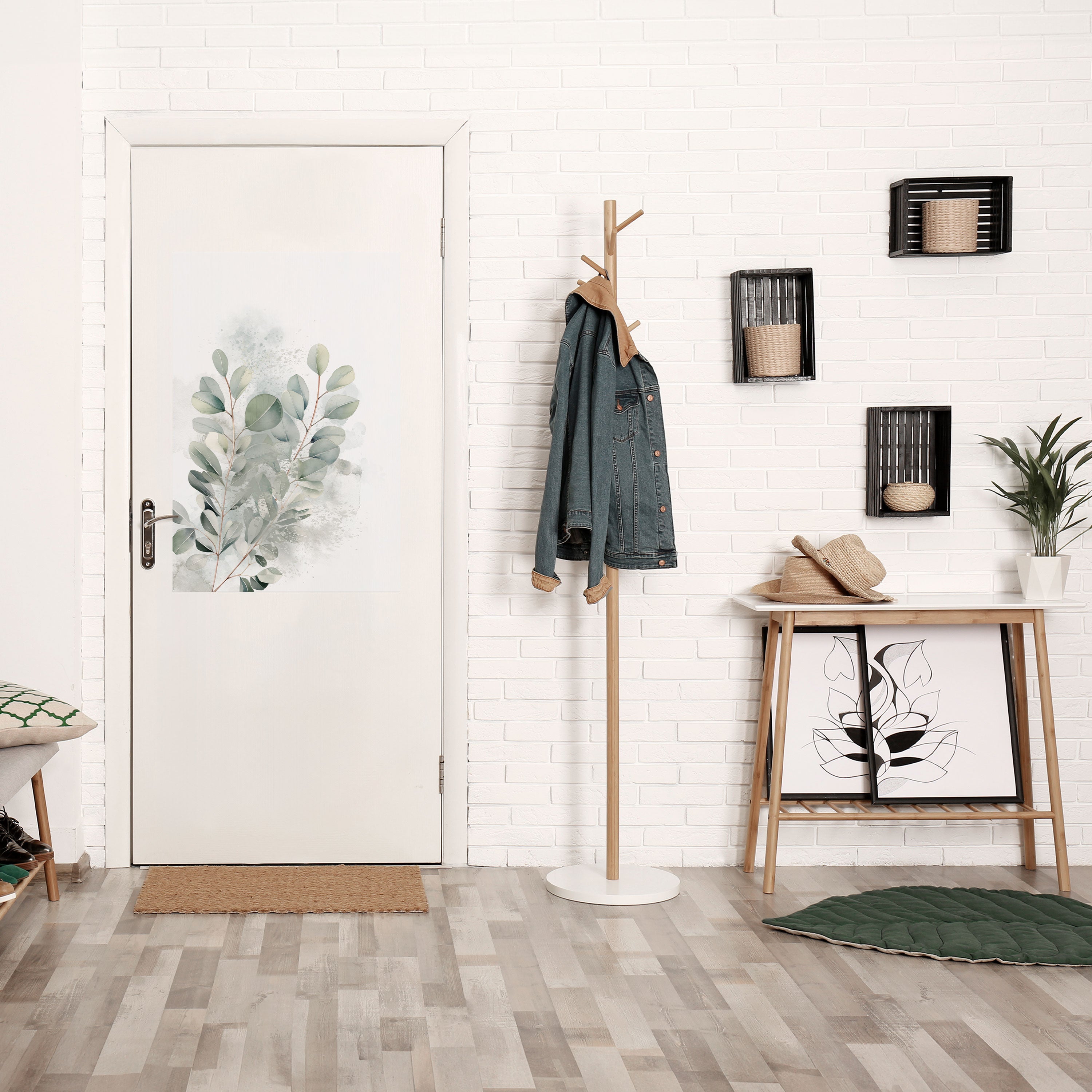 DELIGHTFUL EUCALYPTUS Peel and Stick Vertical Poster
