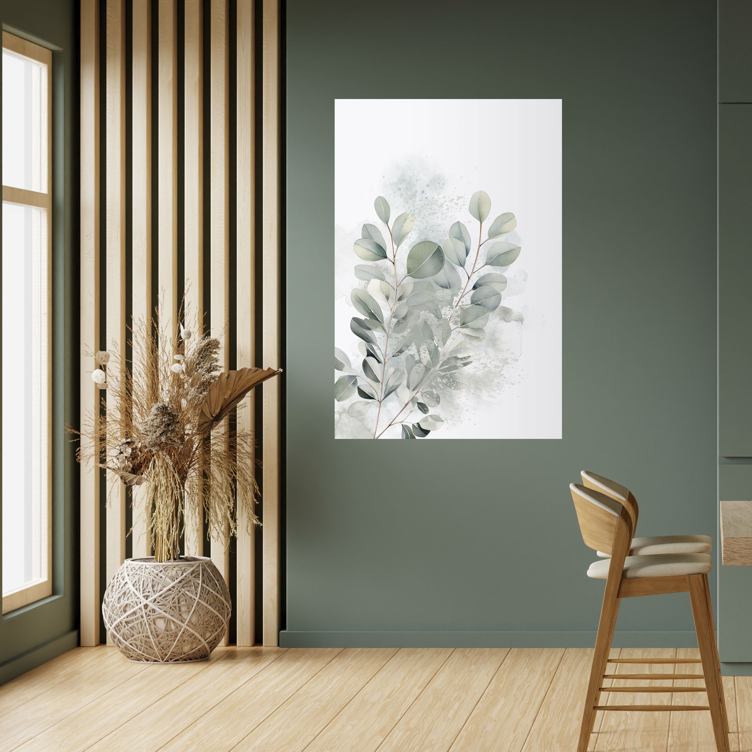 DELIGHTFUL EUCALYPTUS Peel and Stick Vertical Poster
