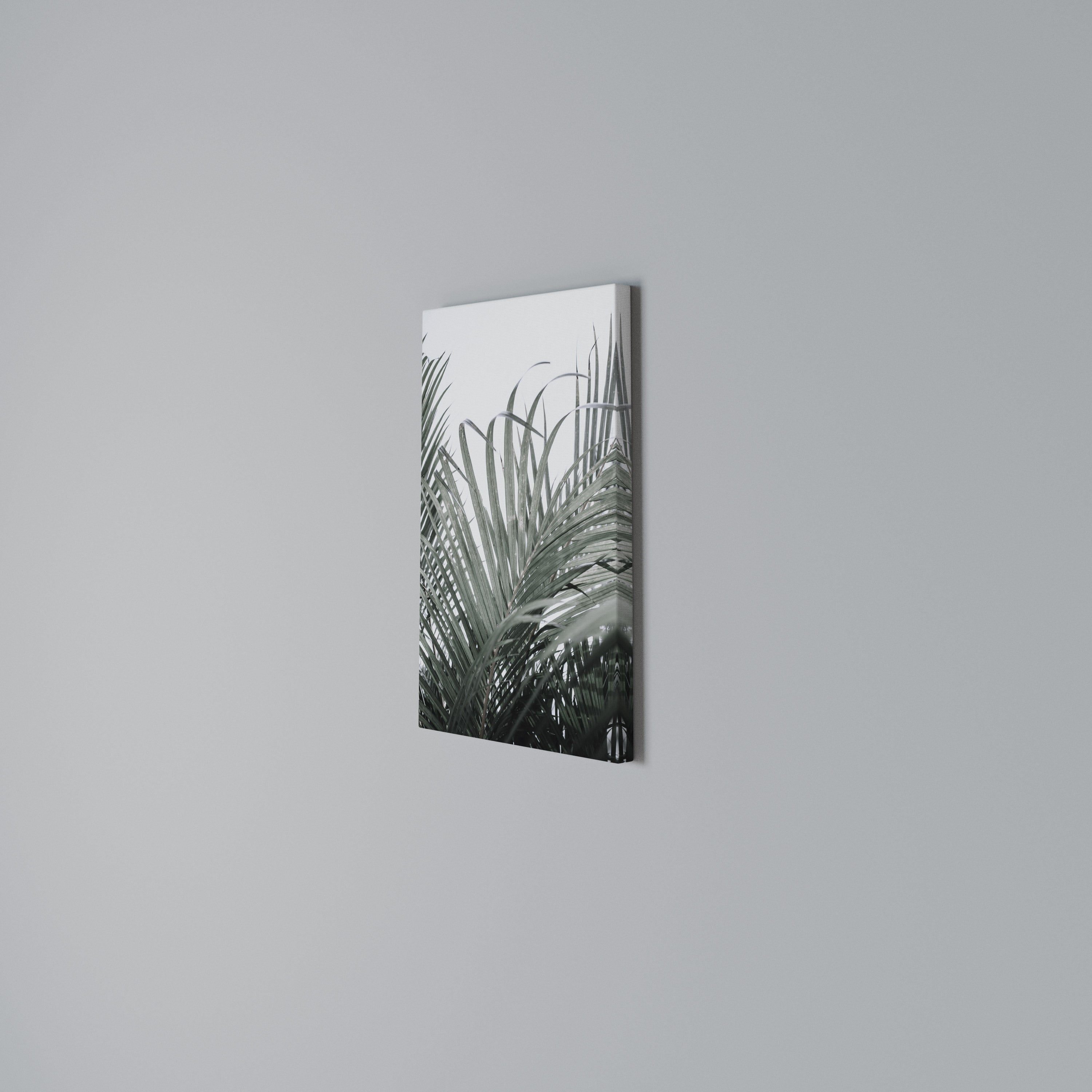 PALM WHISPERS Κατακόρυφος Πίνακας σε Καμβά