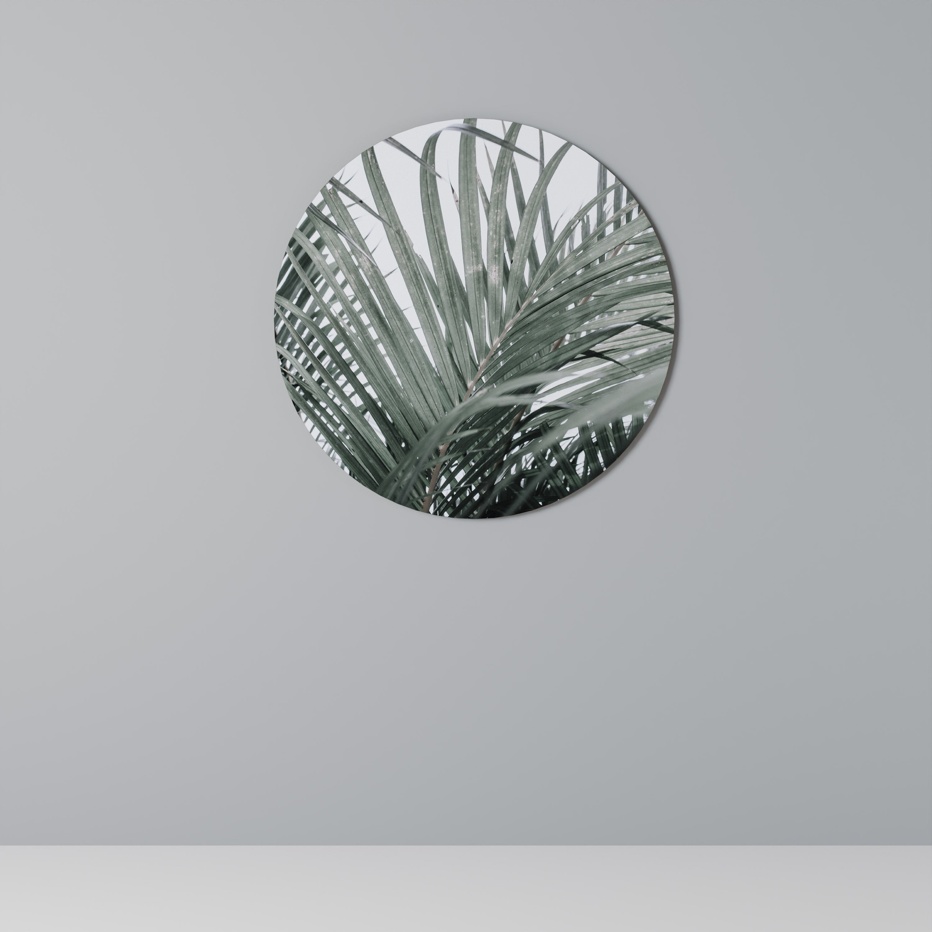 Στρογγυλή Τέχνη Τοίχου PALM WHISPERS