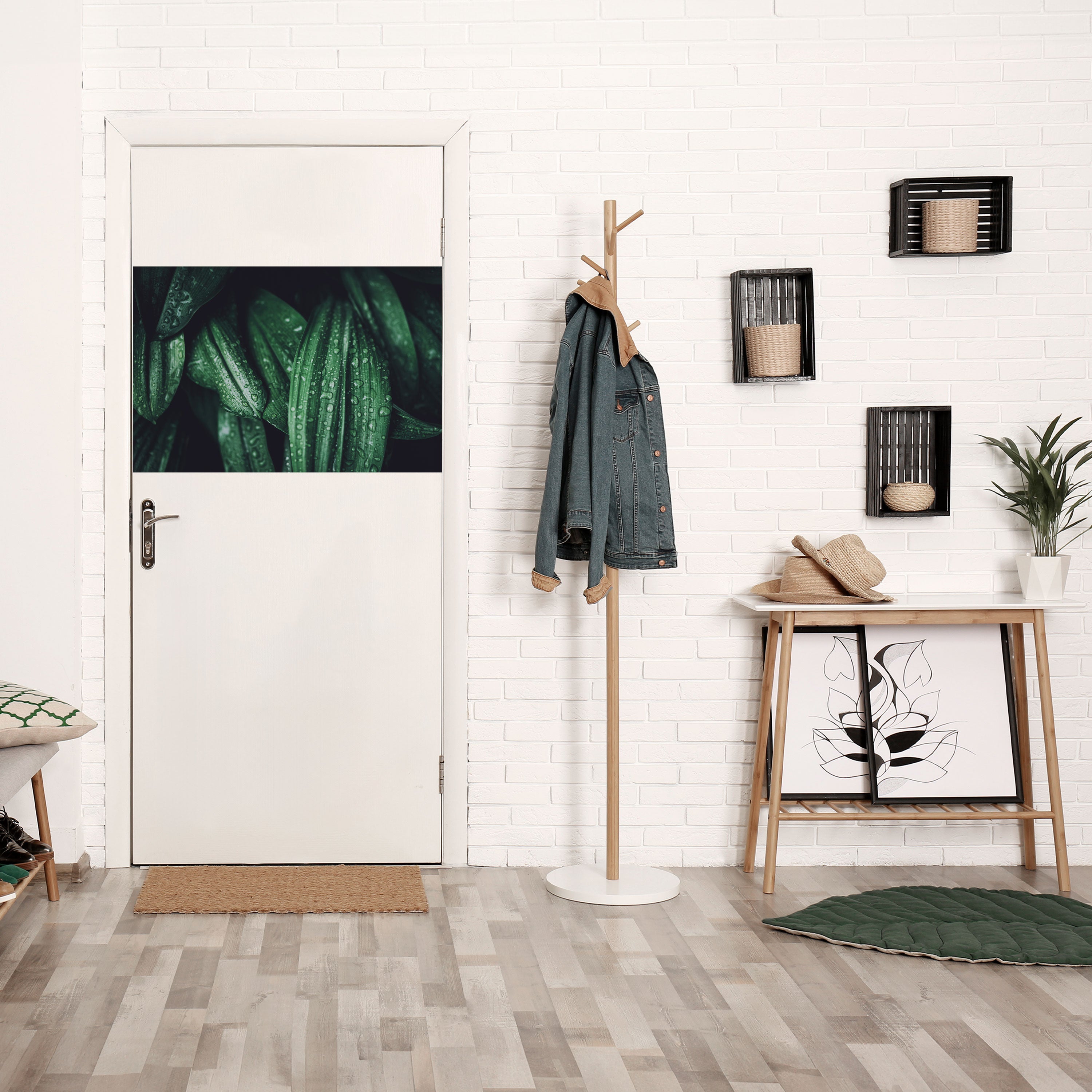 LUSH DROPLET DANCE Peel and Stick Horizontal Poster