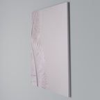 WHISPERING PINK FEATHERS Κατακόρυφος Πίνακας σε Καμβά