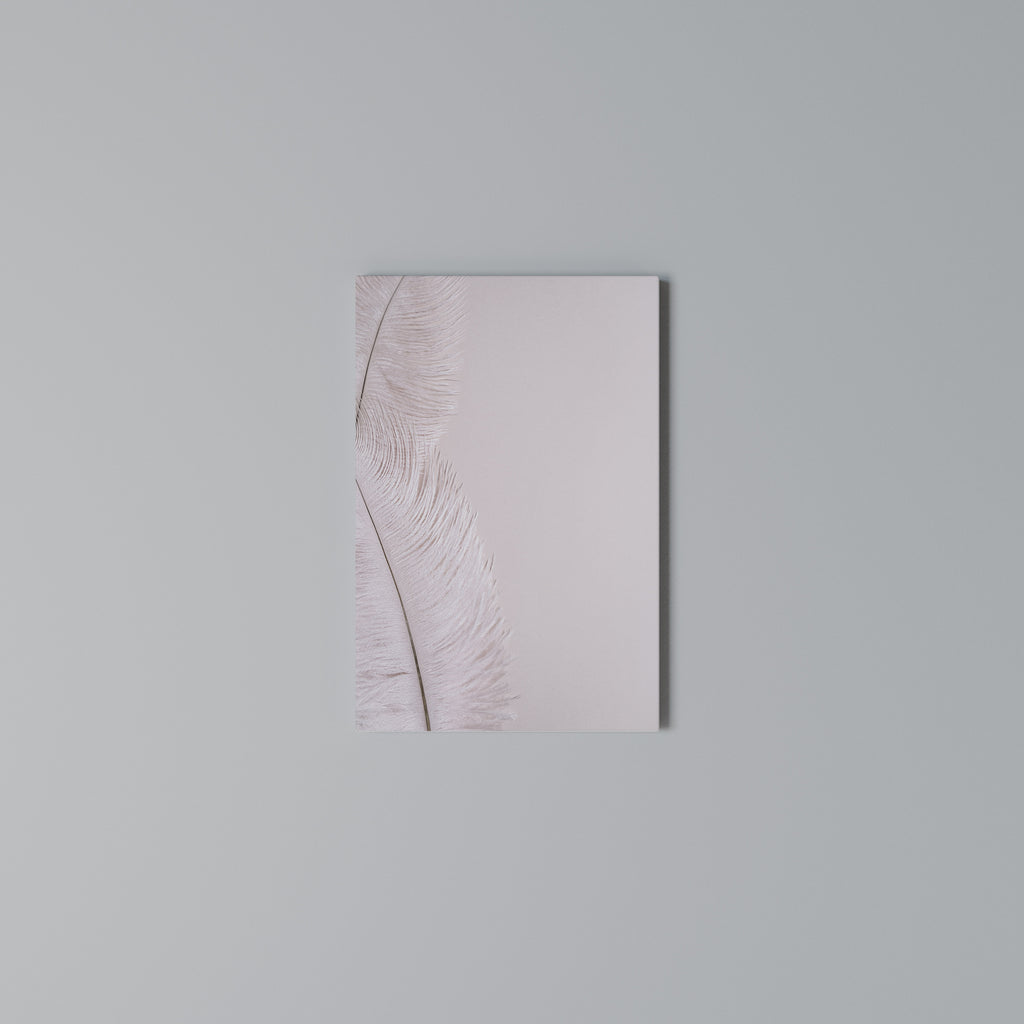 WHISPERING PINK FEATHERS Κατακόρυφος Πίνακας σε Καμβά