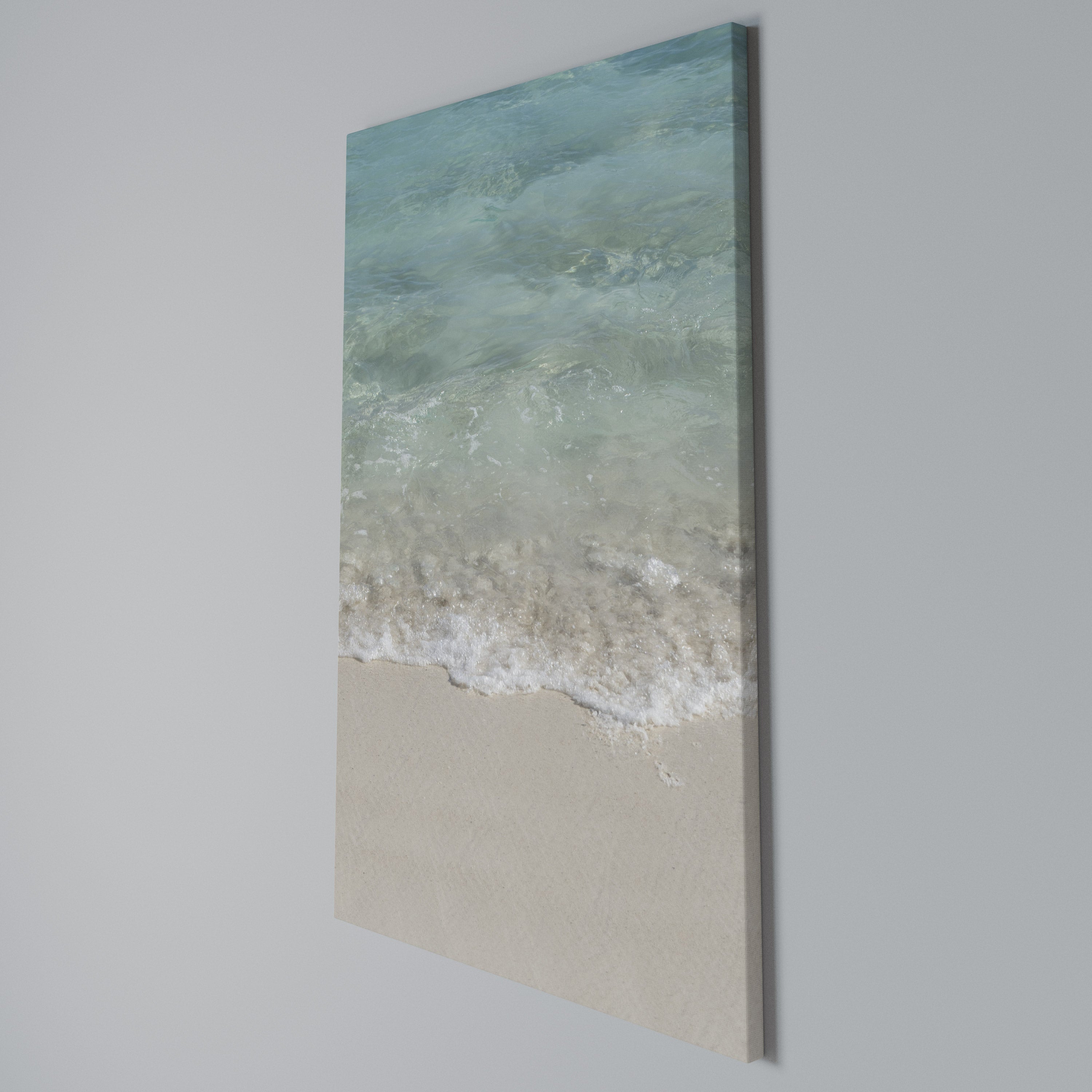 SERENITY BY THE SHORE Κατακόρυφος Πίνακας σε Καμβά