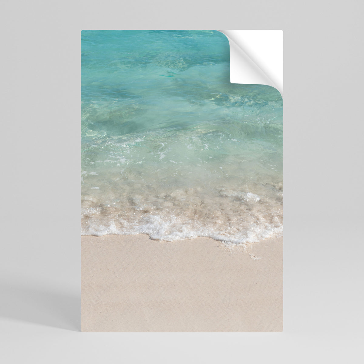 SERENITY BY THE SHORE Αυτοκόλλητη Αφίσα κάθετη